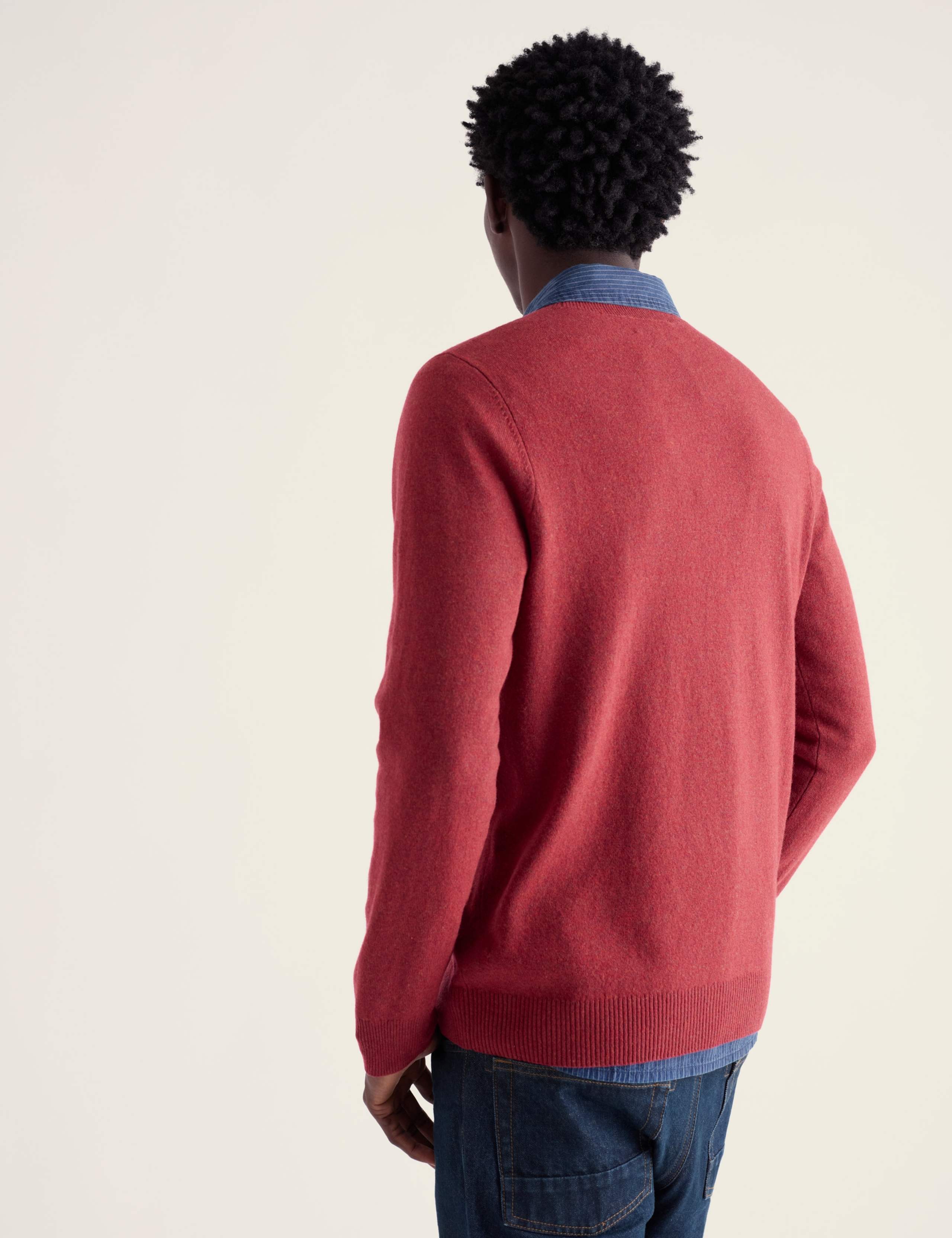 Prow Merino Wool Rich Crew Neck Jumper 5 of 5