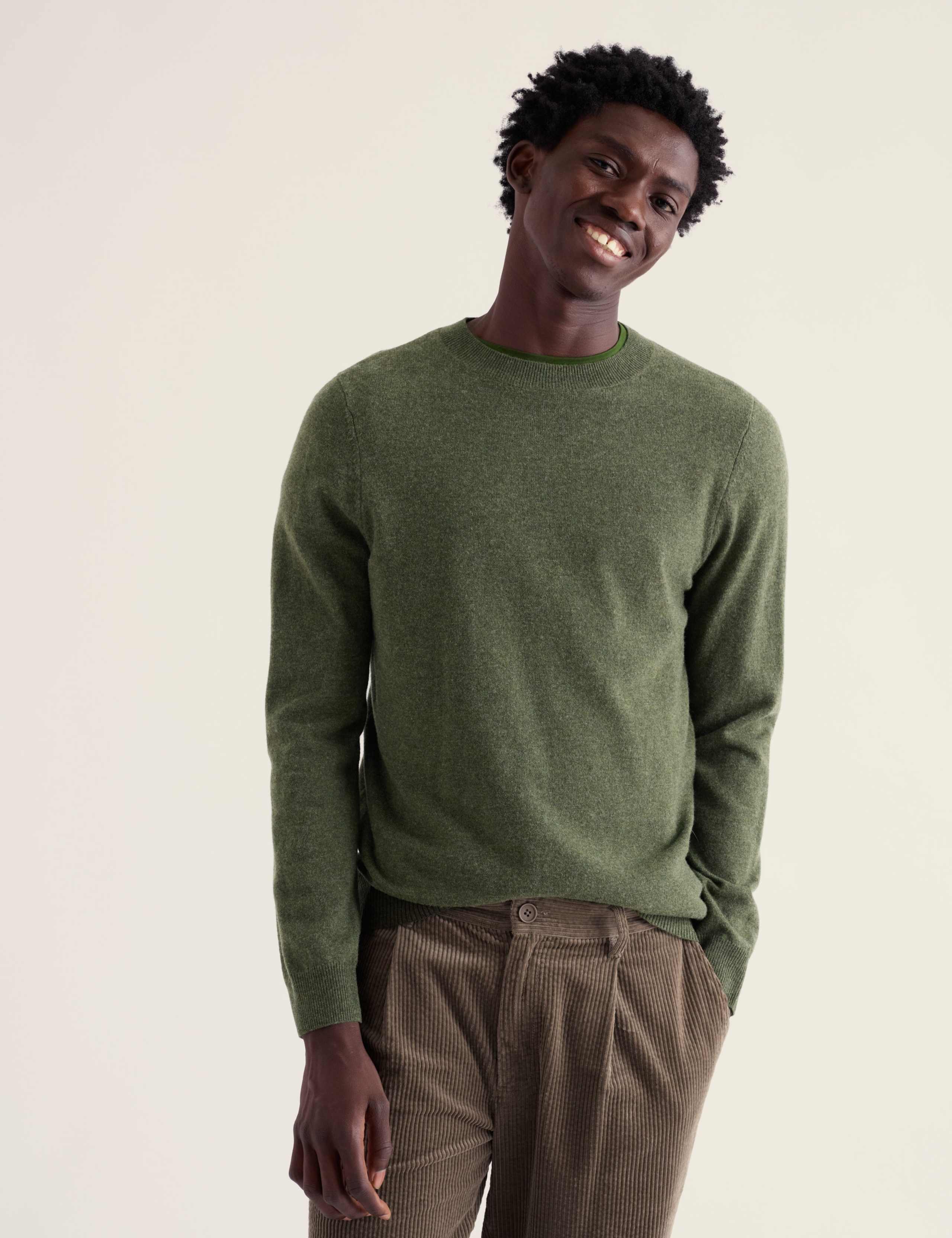 Prow Merino Wool Rich Crew Neck Jumper 4 of 5