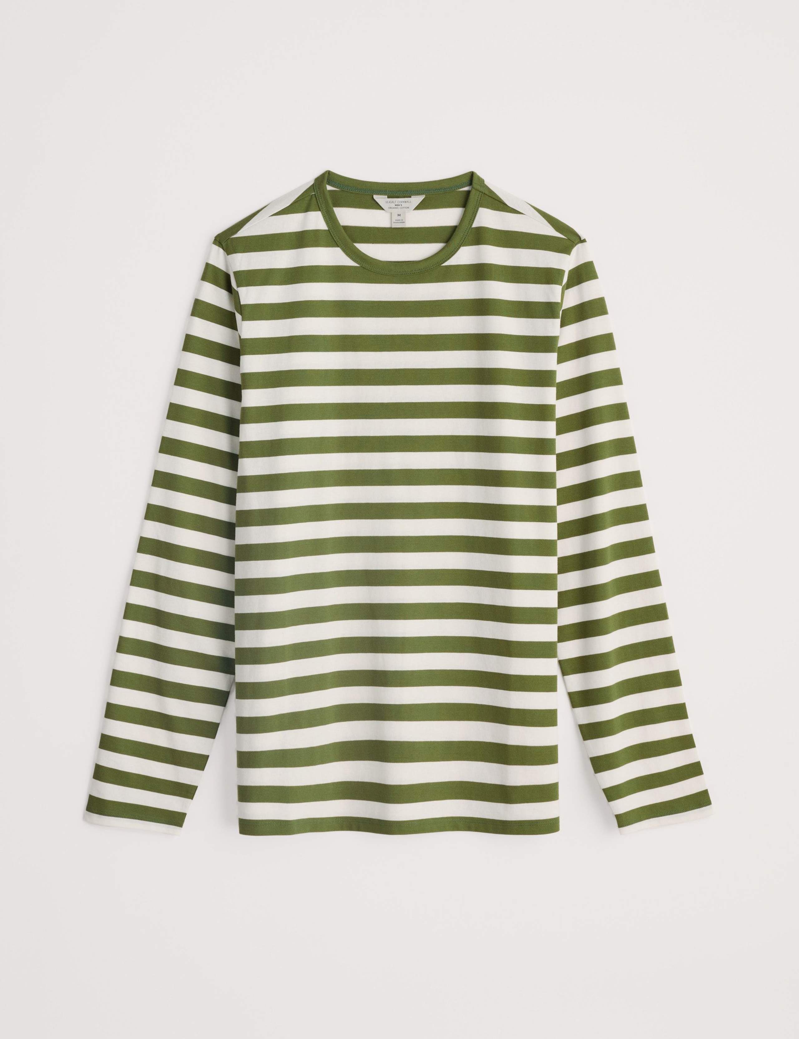 Pure Cotton Jersey Striped Long Sleeve Top 2 of 5