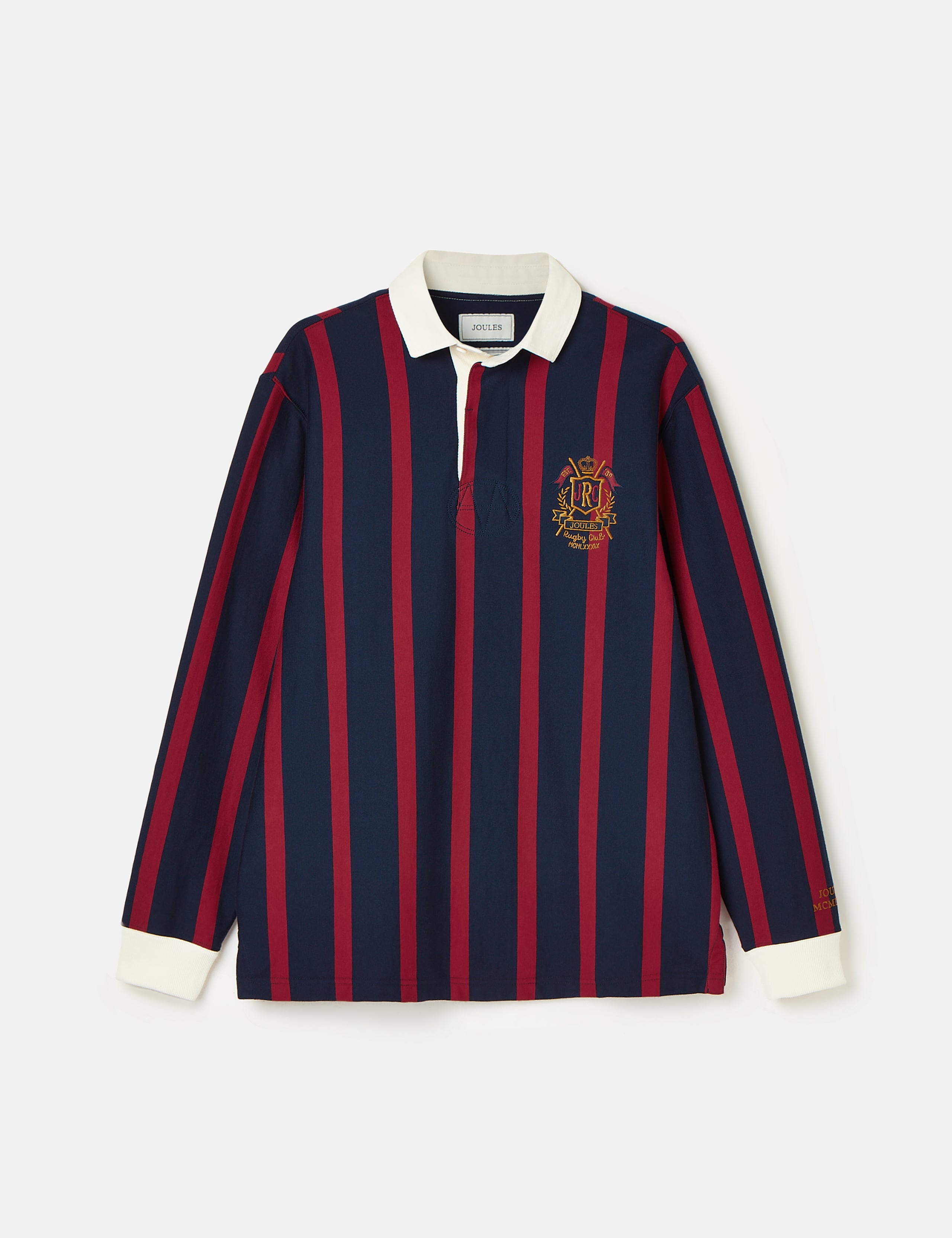 Pure Cotton Striped Long Sleeve Rugby Shirt 2 of 9