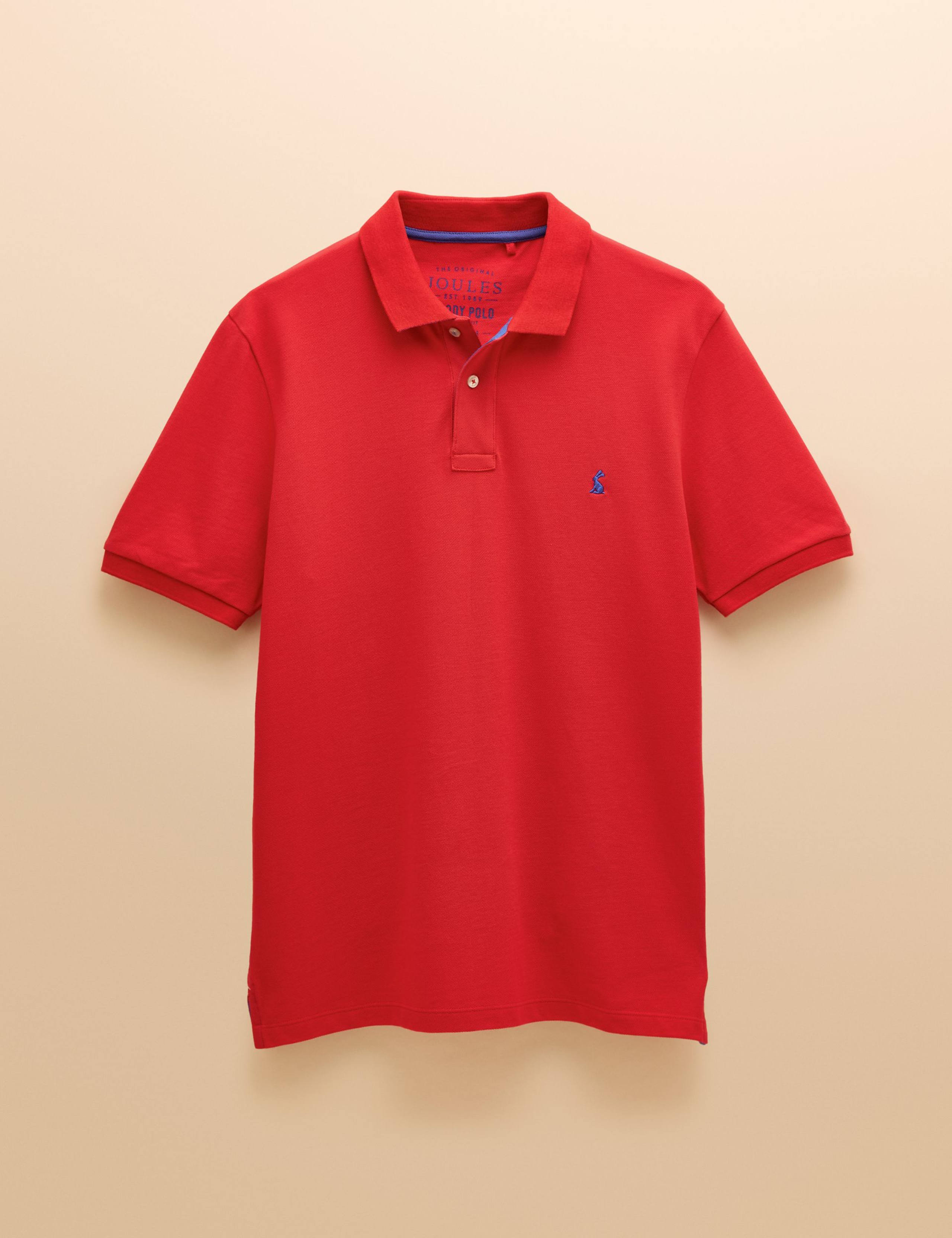 Pure Cotton Piqué Tipped Collar Polo Shirt 2 of 7