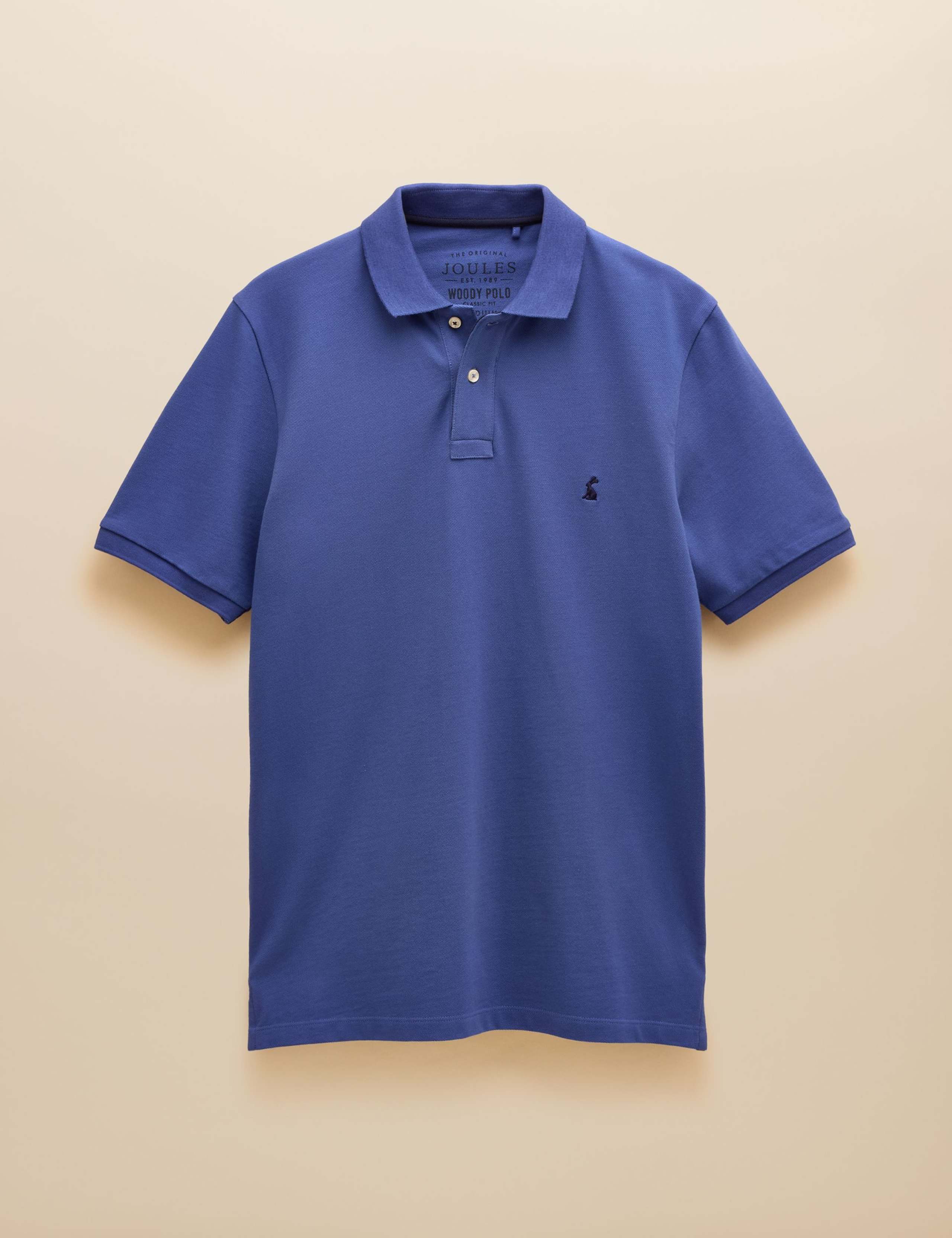 Pure Cotton Piqué Tipped Collar Polo Shirt 2 of 8