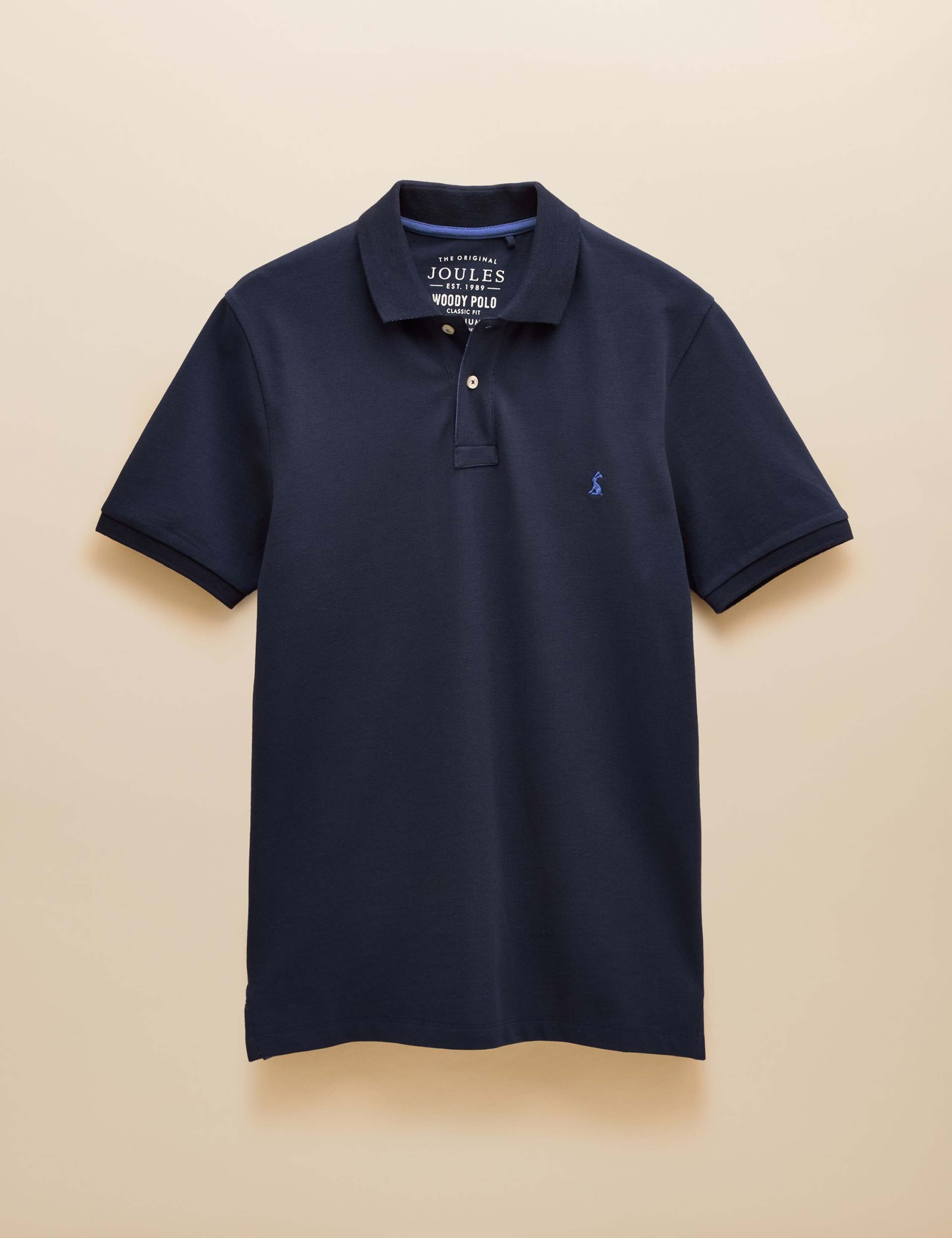 Pure Cotton Piqué Tipped Collar Polo Shirt 2 of 7