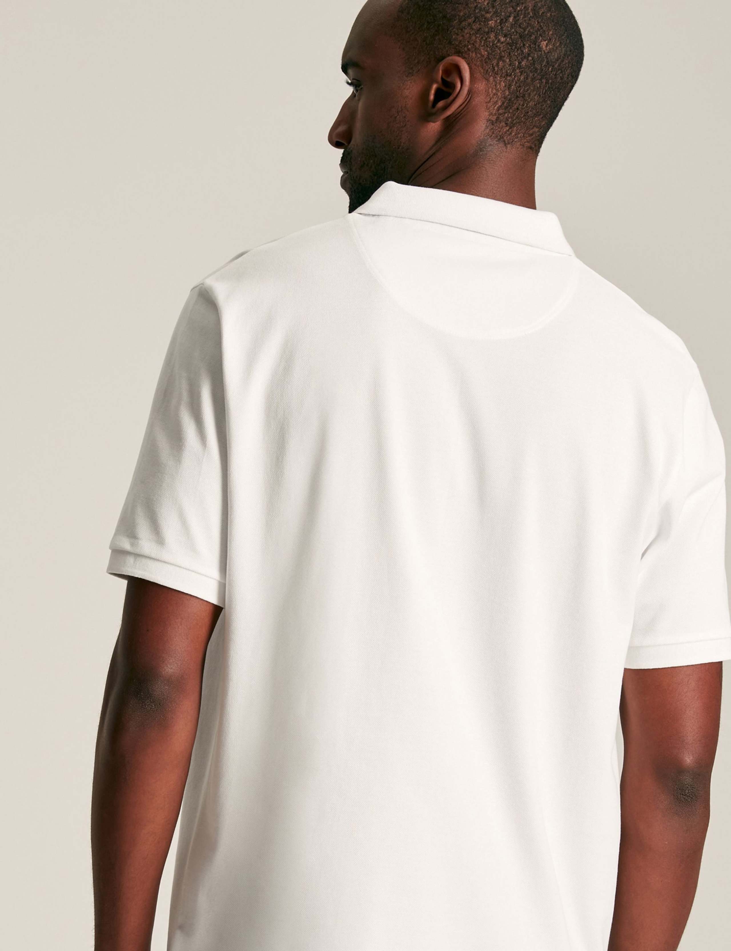 Pure Cotton Piqué Tipped Collar Polo Shirt 4 of 6