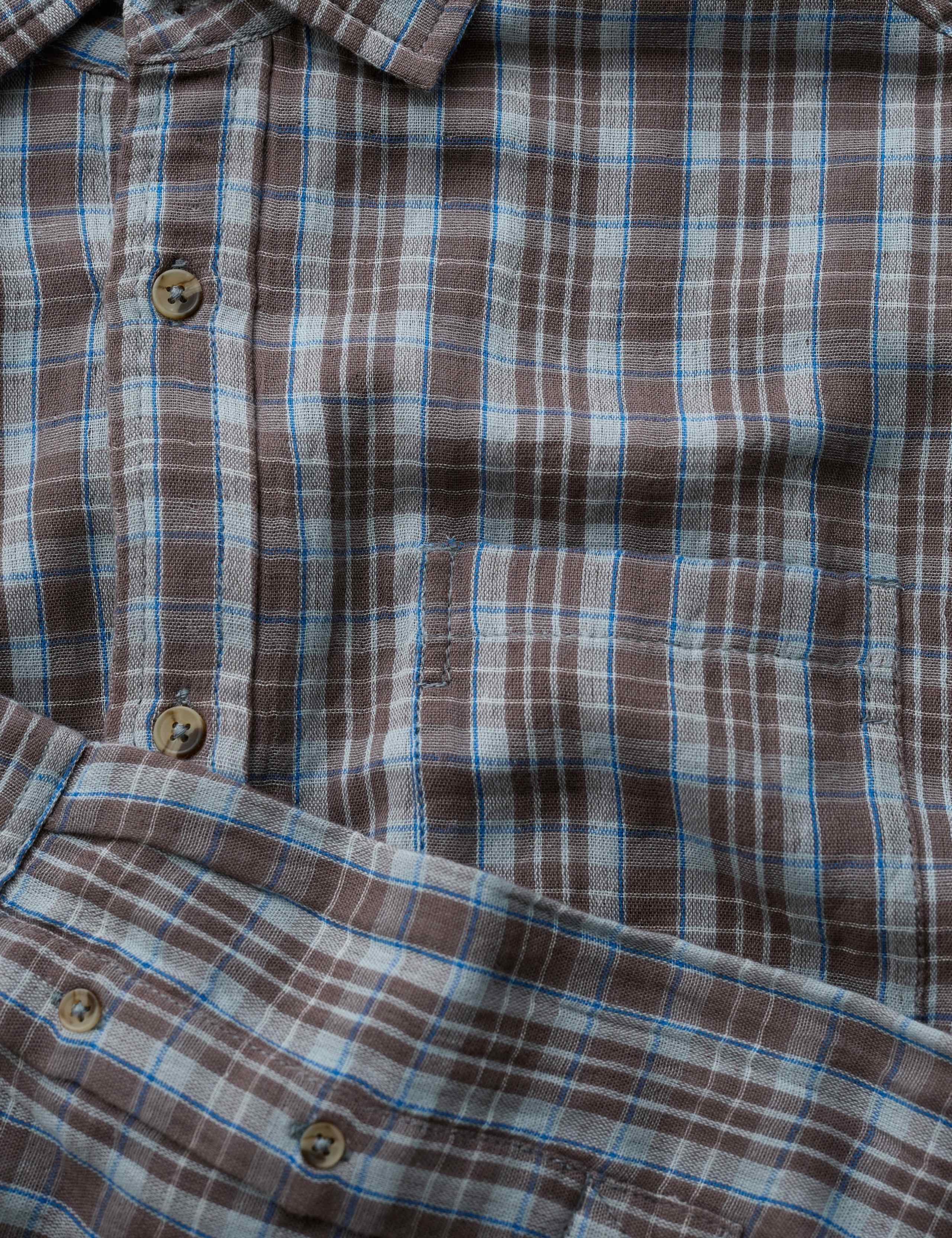 Relaxed Fit Pure Cotton Checked Shirt 5 of 5