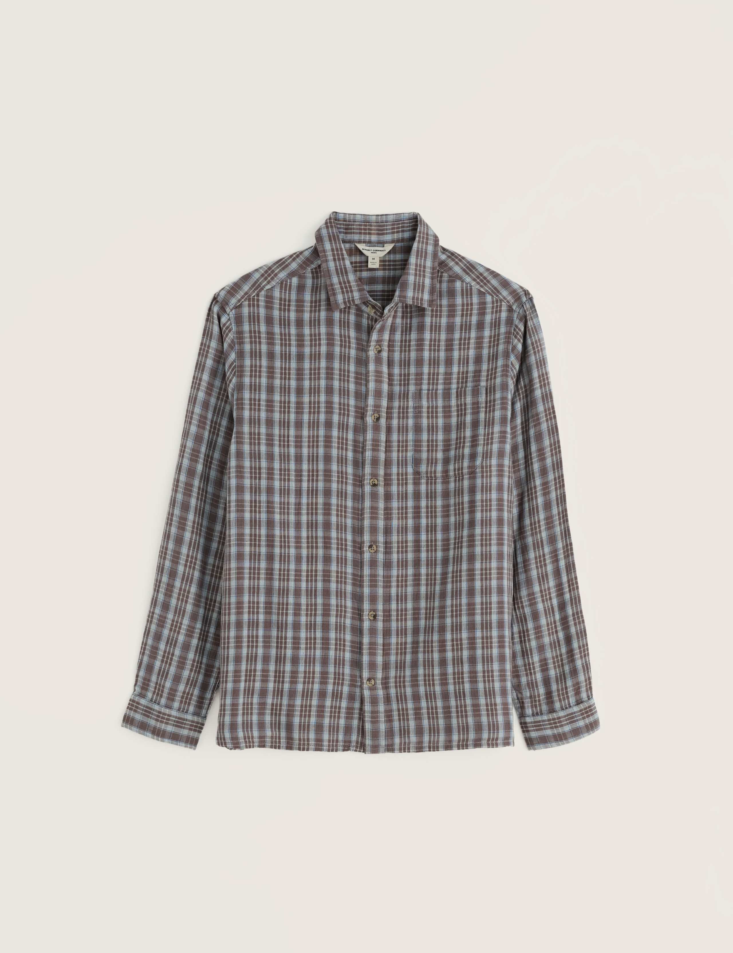 Relaxed Fit Pure Cotton Checked Shirt 2 of 5