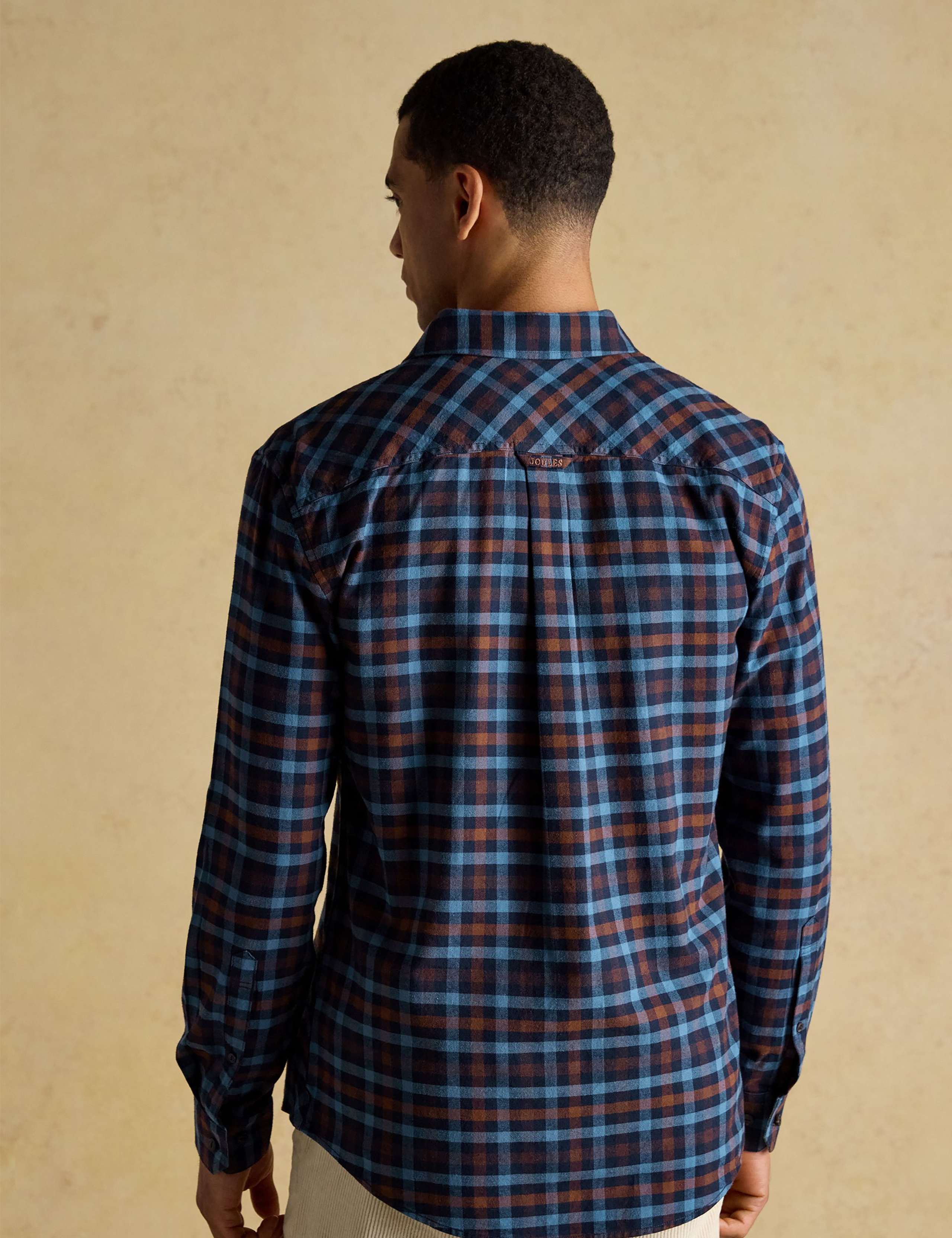 Regular Fit Brushed Cotton Flannel Shirt 5 of 8