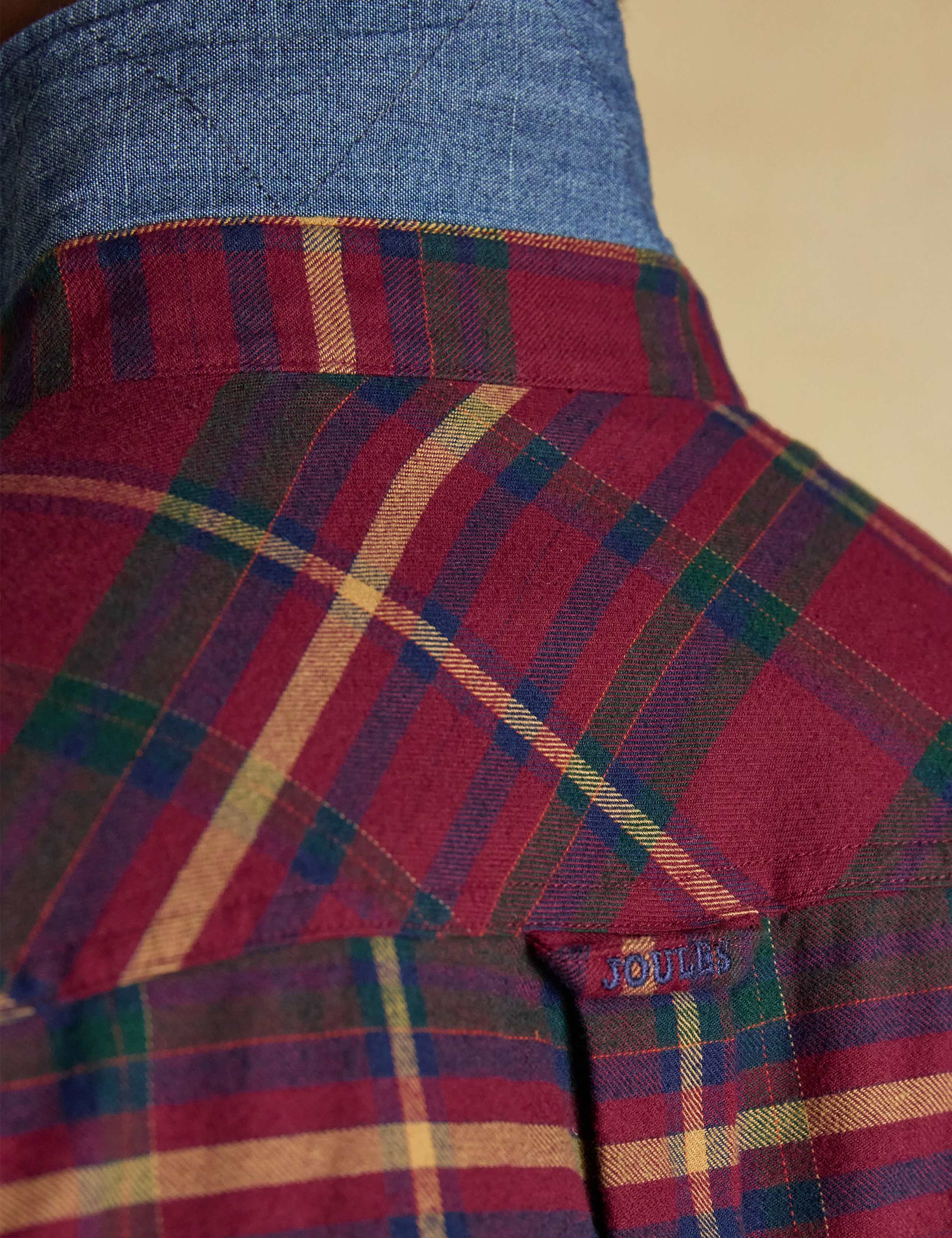 Regular Fit Brushed Cotton Flannel Shirt 5 of 12