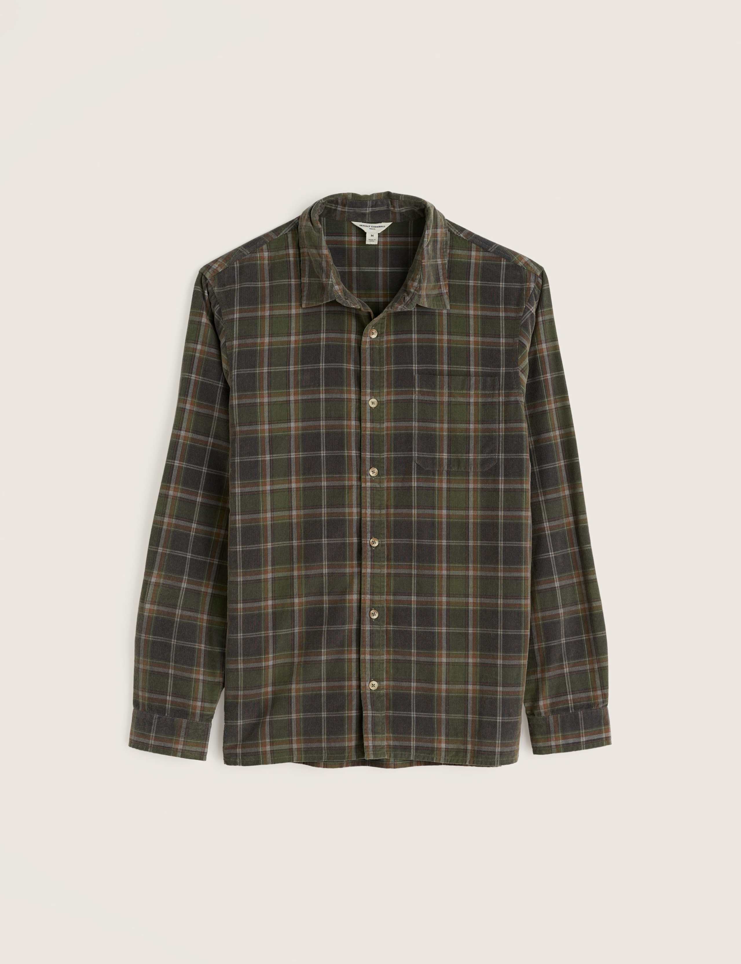 Relaxed Fit Corduroy Checked Shirt 2 of 5