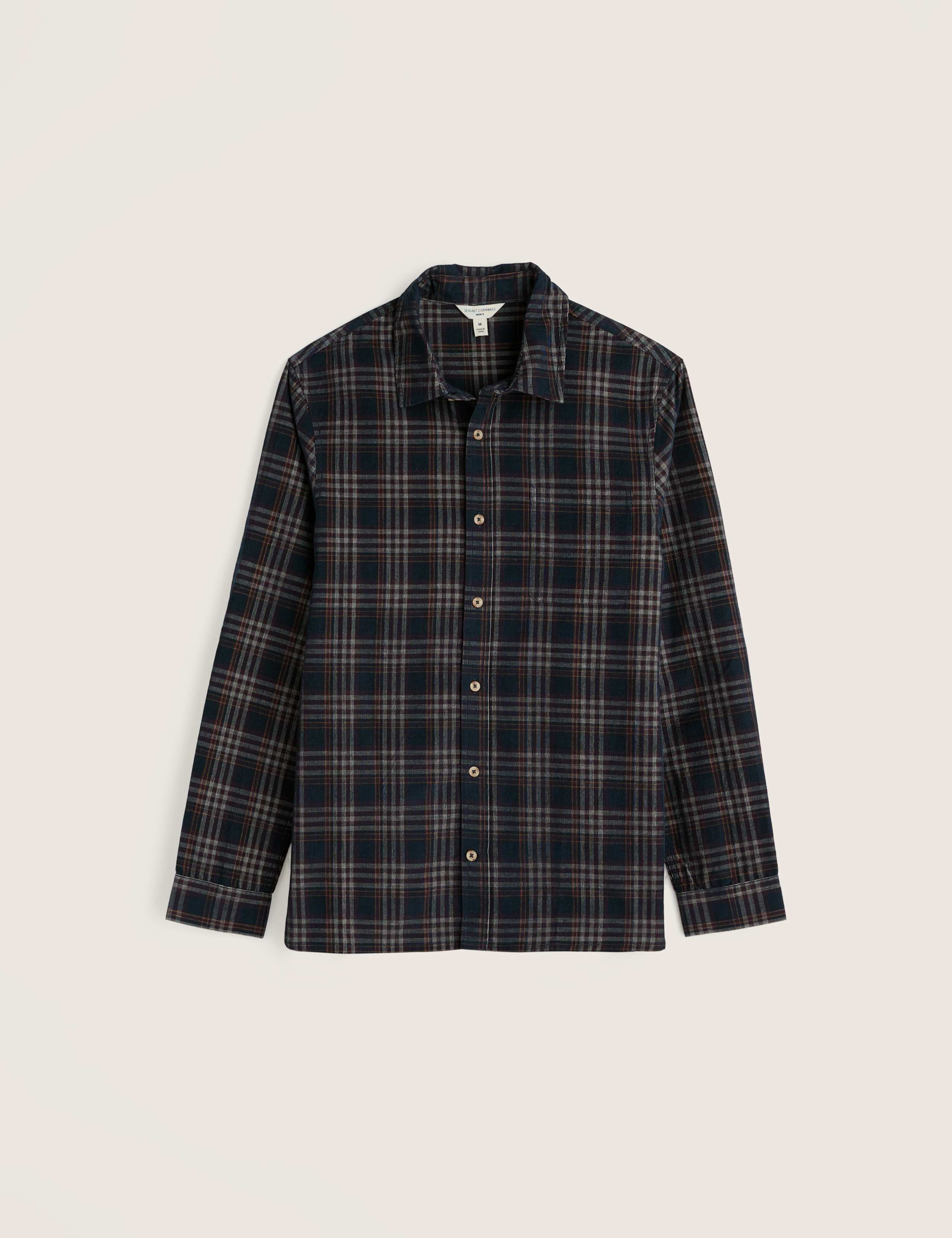 Relaxed Fit Corduroy Checked Shirt 2 of 5