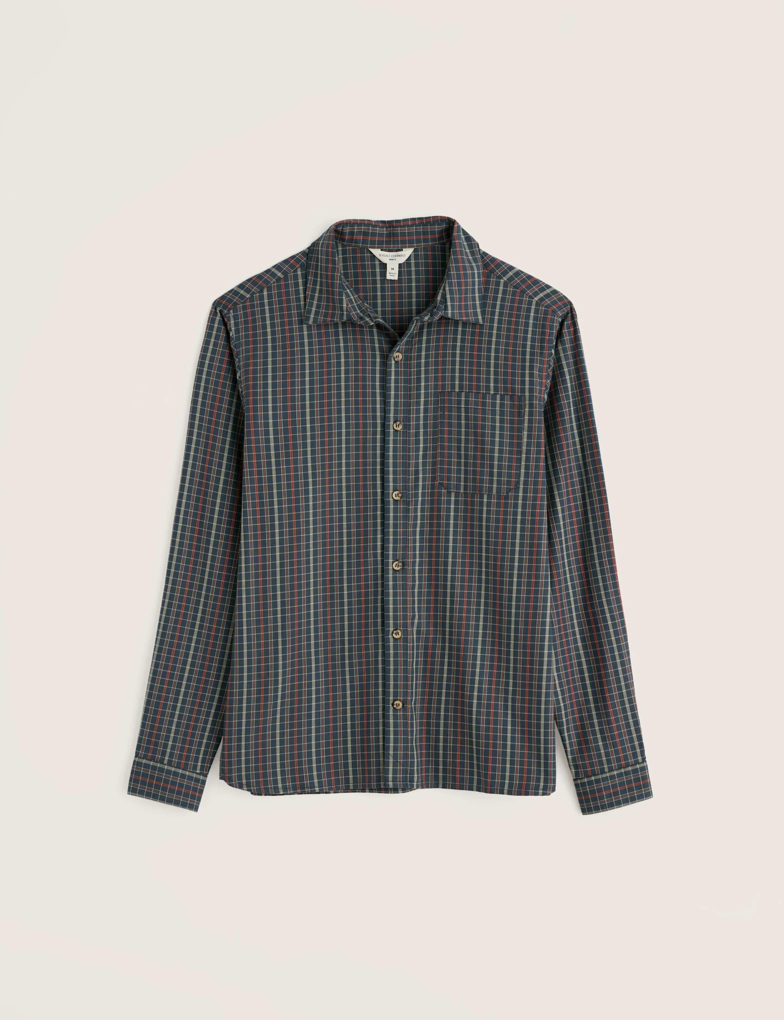 Regular Fit Pure Cotton Checked Shirt 2 of 5