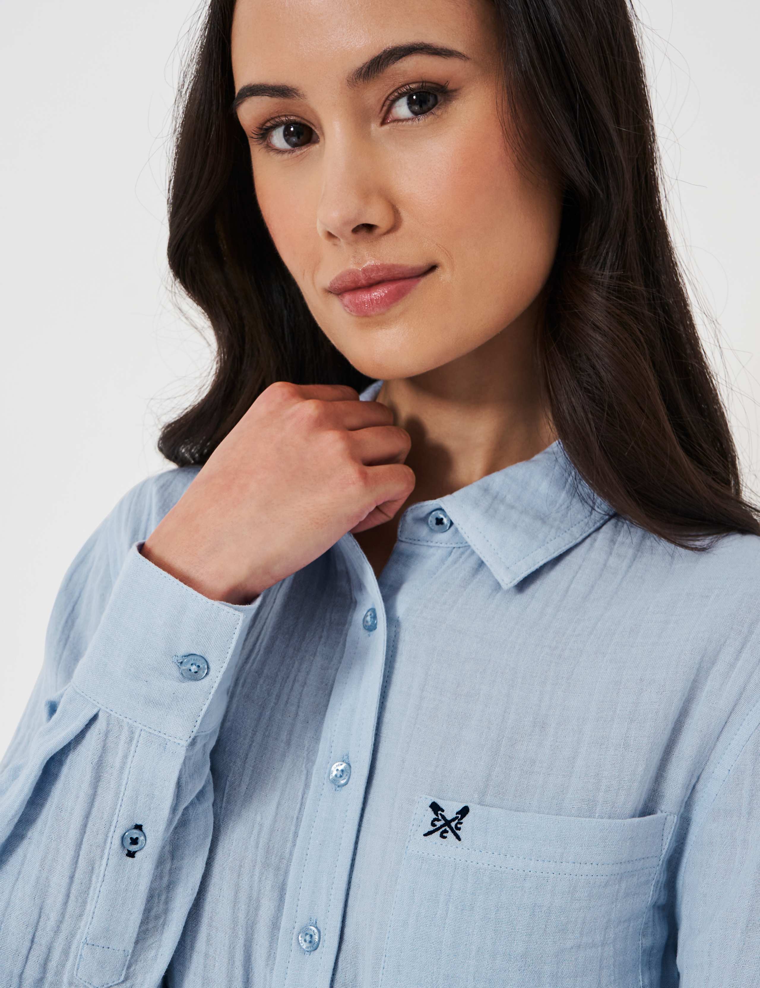 Pure Cotton Textured Relaxed Shirt 5 of 5