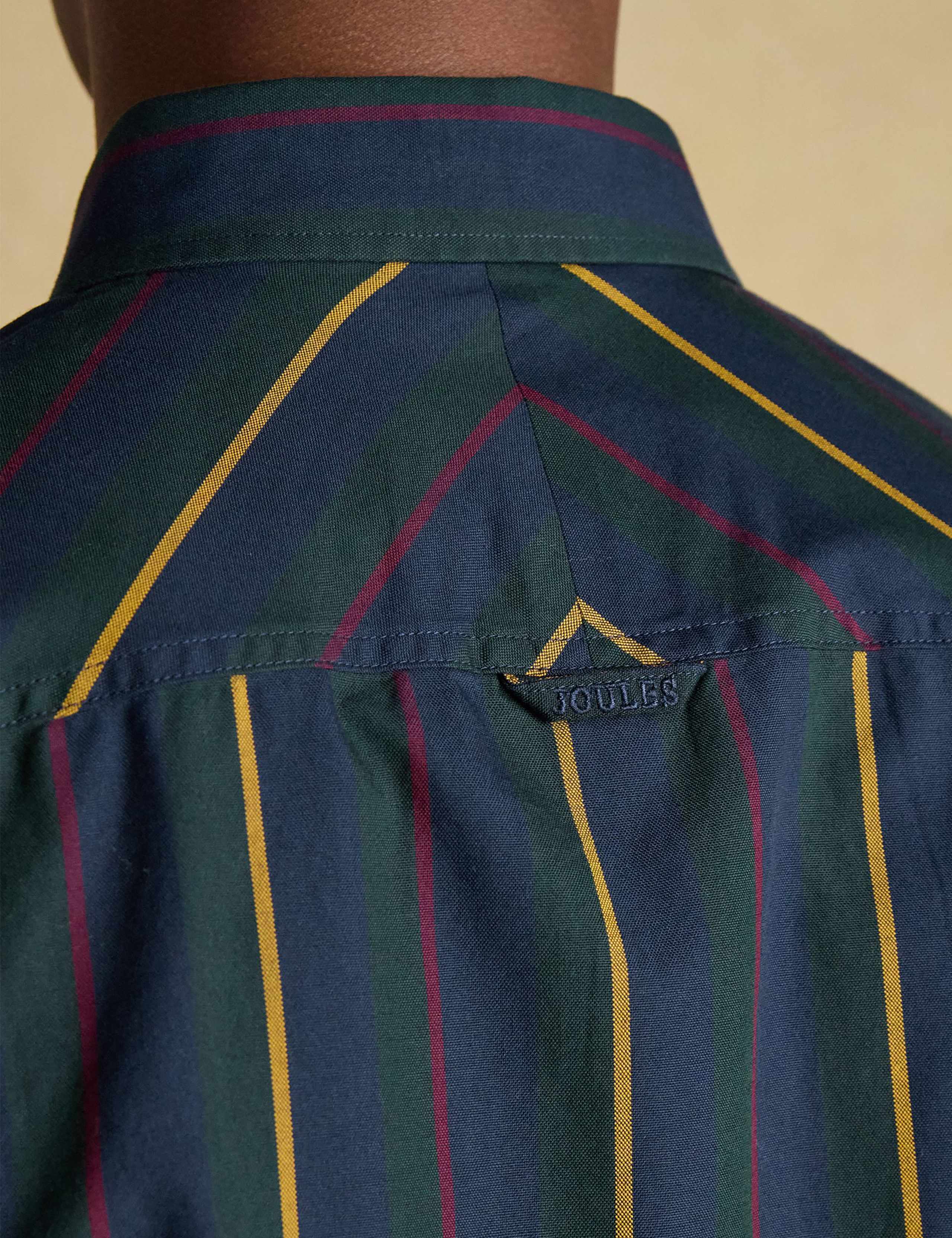 Regular Fit Pure Cotton Stripe Oxford Shirt 6 of 11