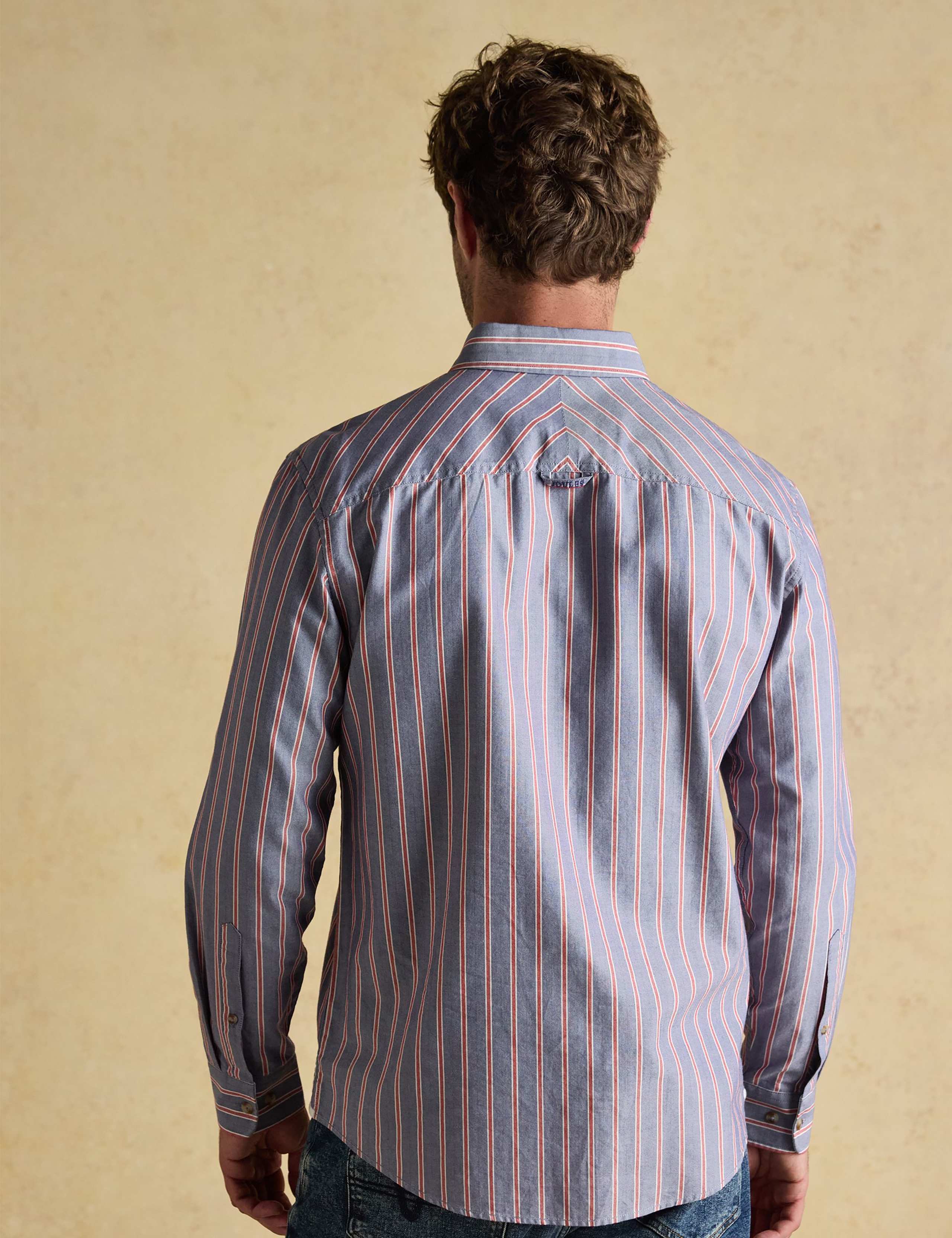 Pure Cotton Striped Oxford Shirt 3 of 8