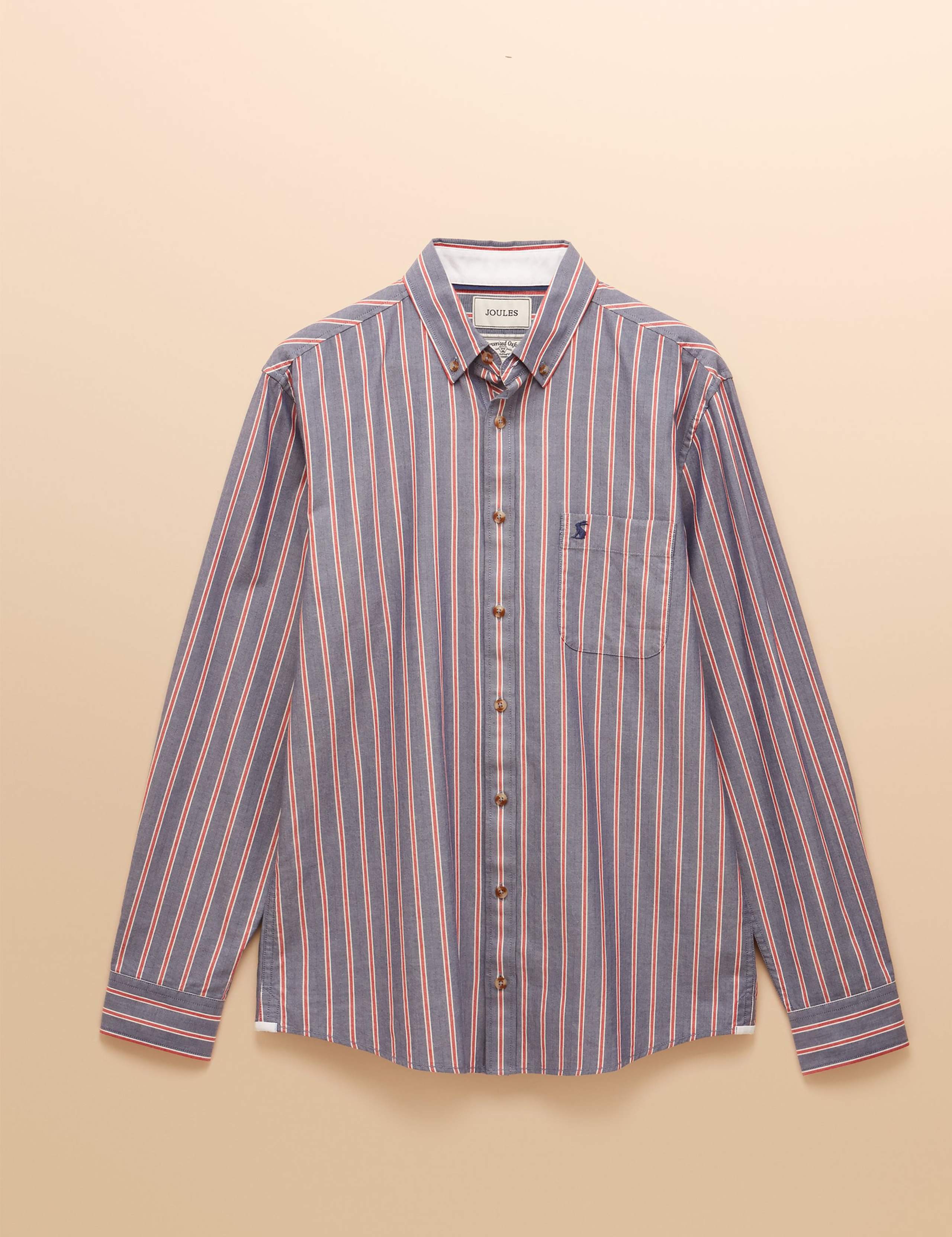 Pure Cotton Striped Oxford Shirt 5 of 8