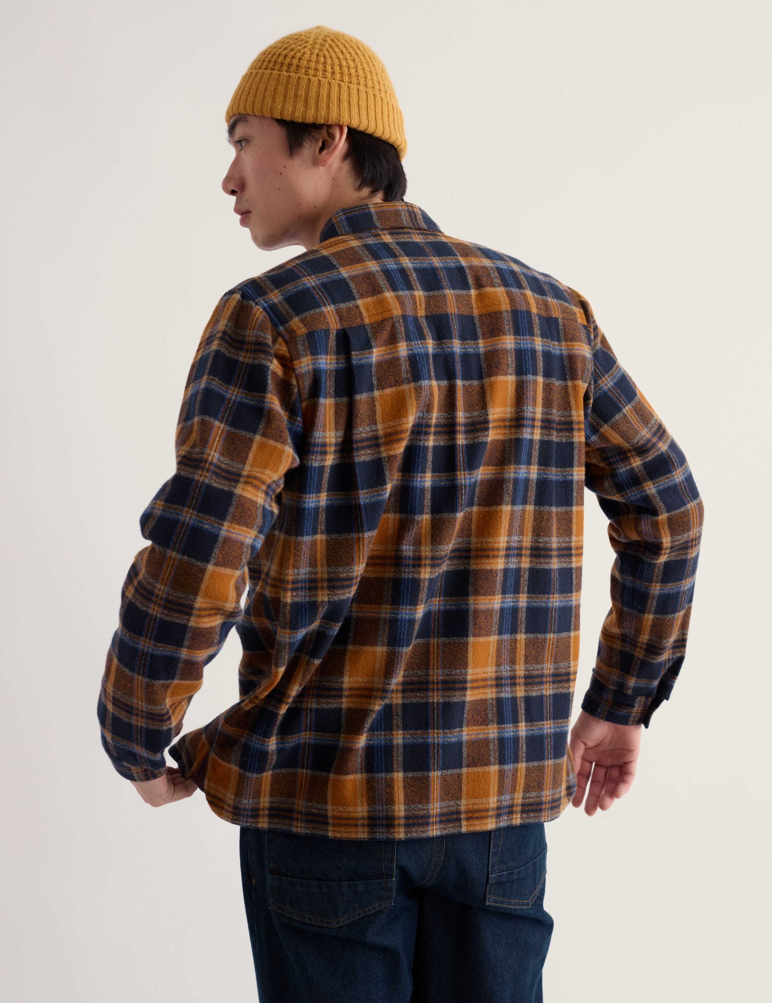 Relaxed Fit Pure Cotton Checked Flannel Shirt 4 of 5