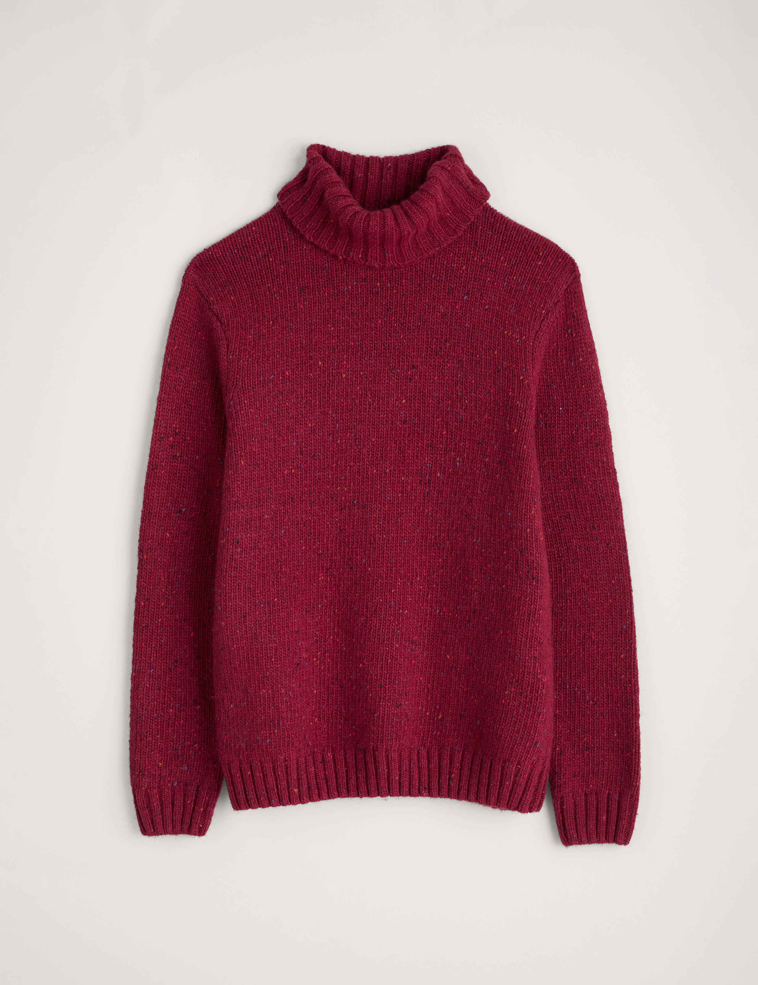 Pure Wool Chunky Funnel Neck Jumper 2 of 5