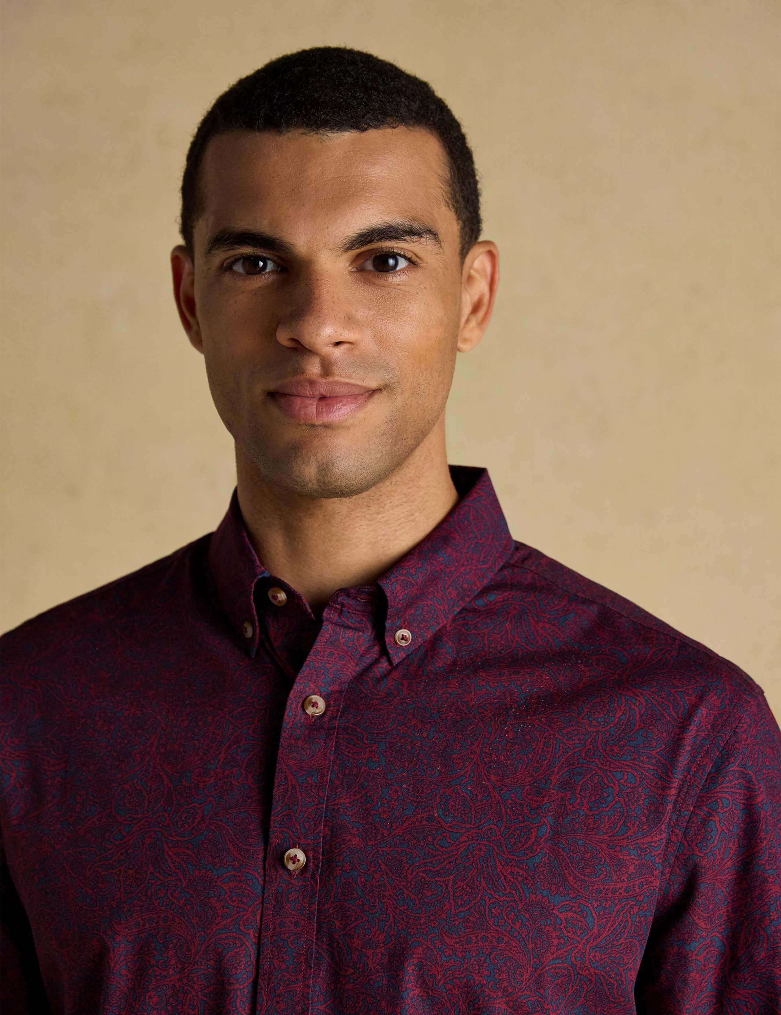 Regular Fit Pure Cotton Paisley Shirt 8 of 9