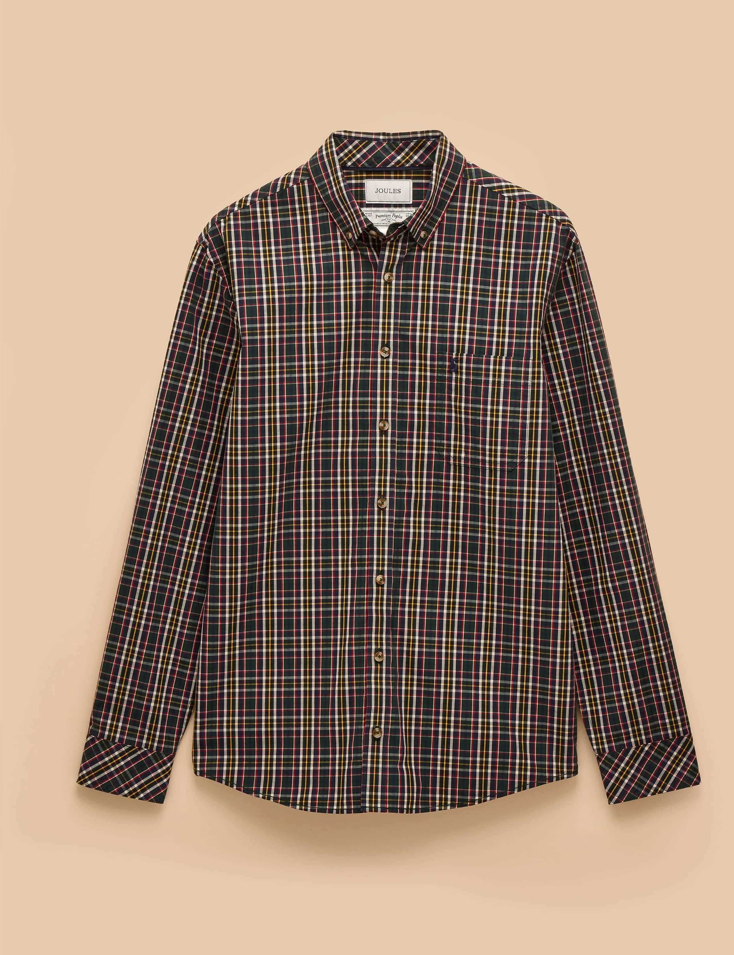 Regular Fit Pure Cotton Check Shirt 2 of 8