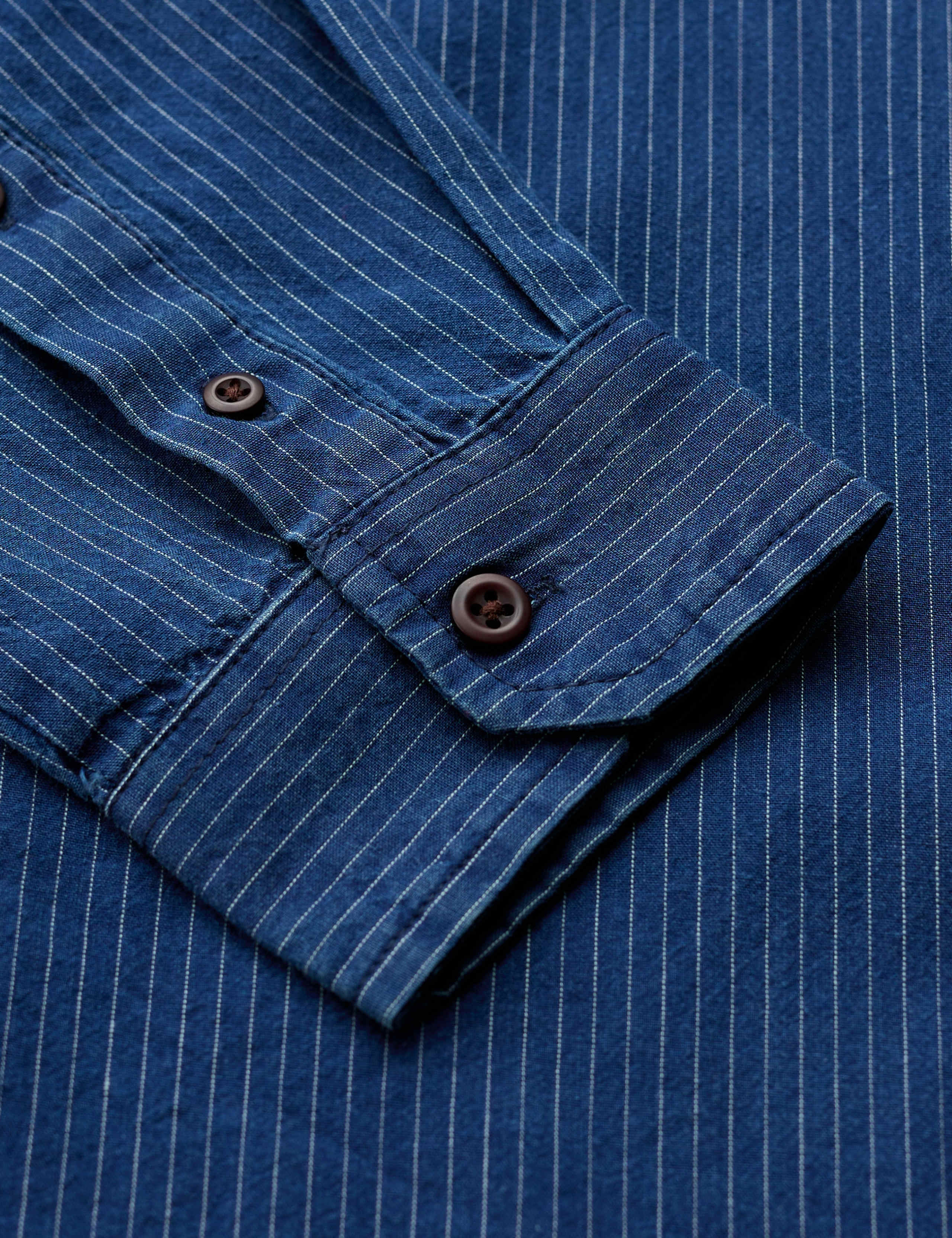 Regular Fit Pure Cotton Striped Shirt 5 of 5