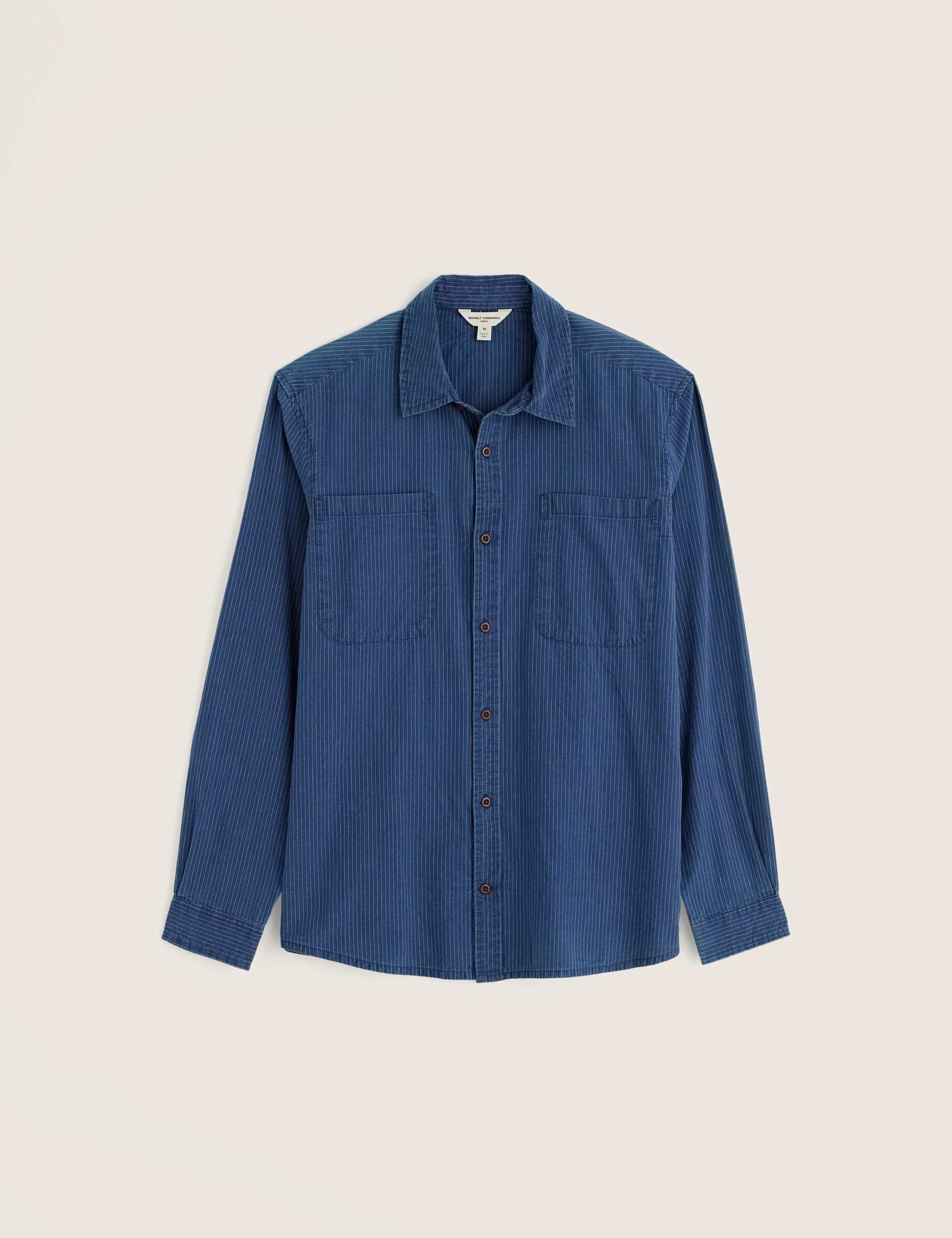 Regular Fit Pure Cotton Striped Shirt 2 of 5