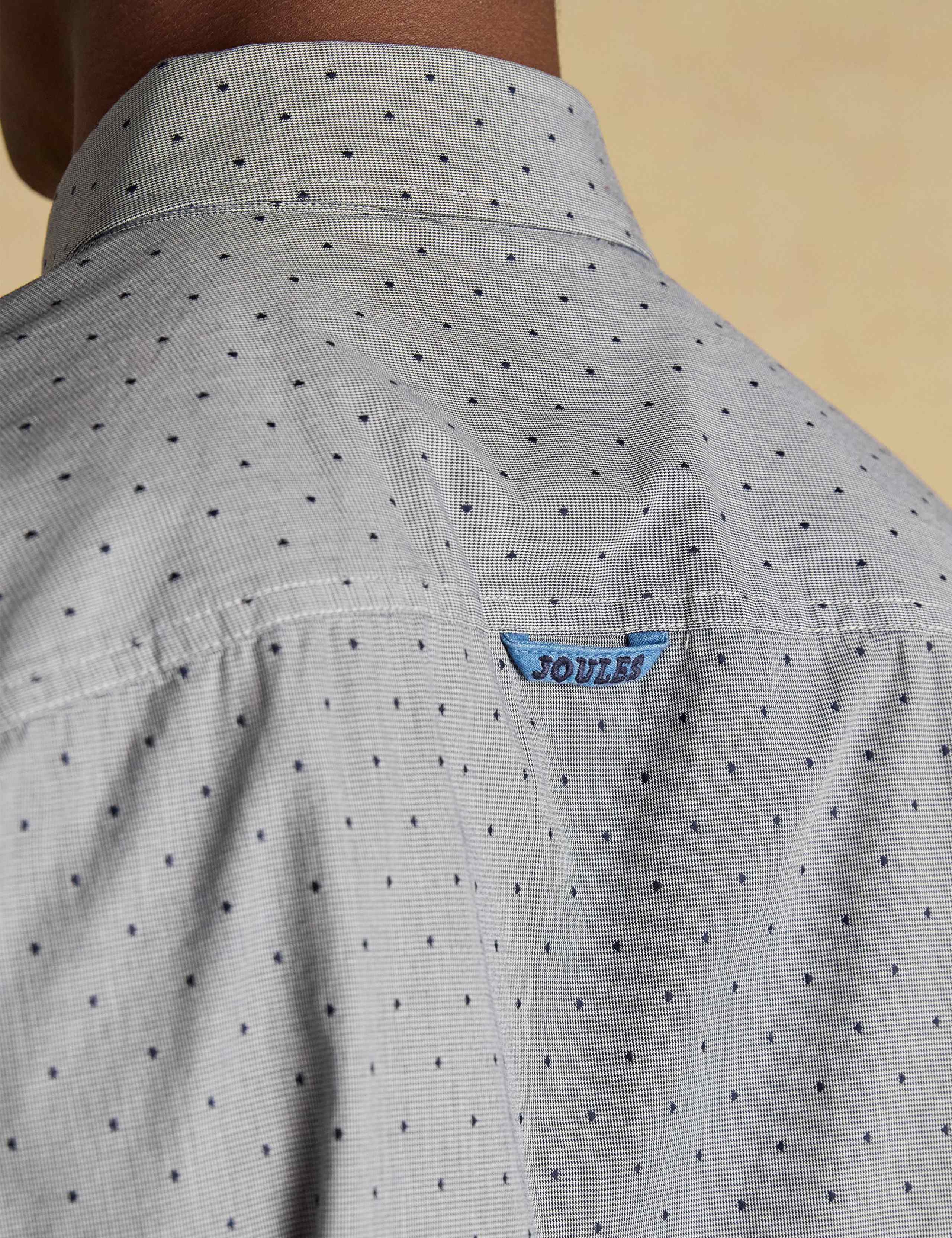 Regular Fit Pure Cotton Polka Dot Shirt 4 of 11