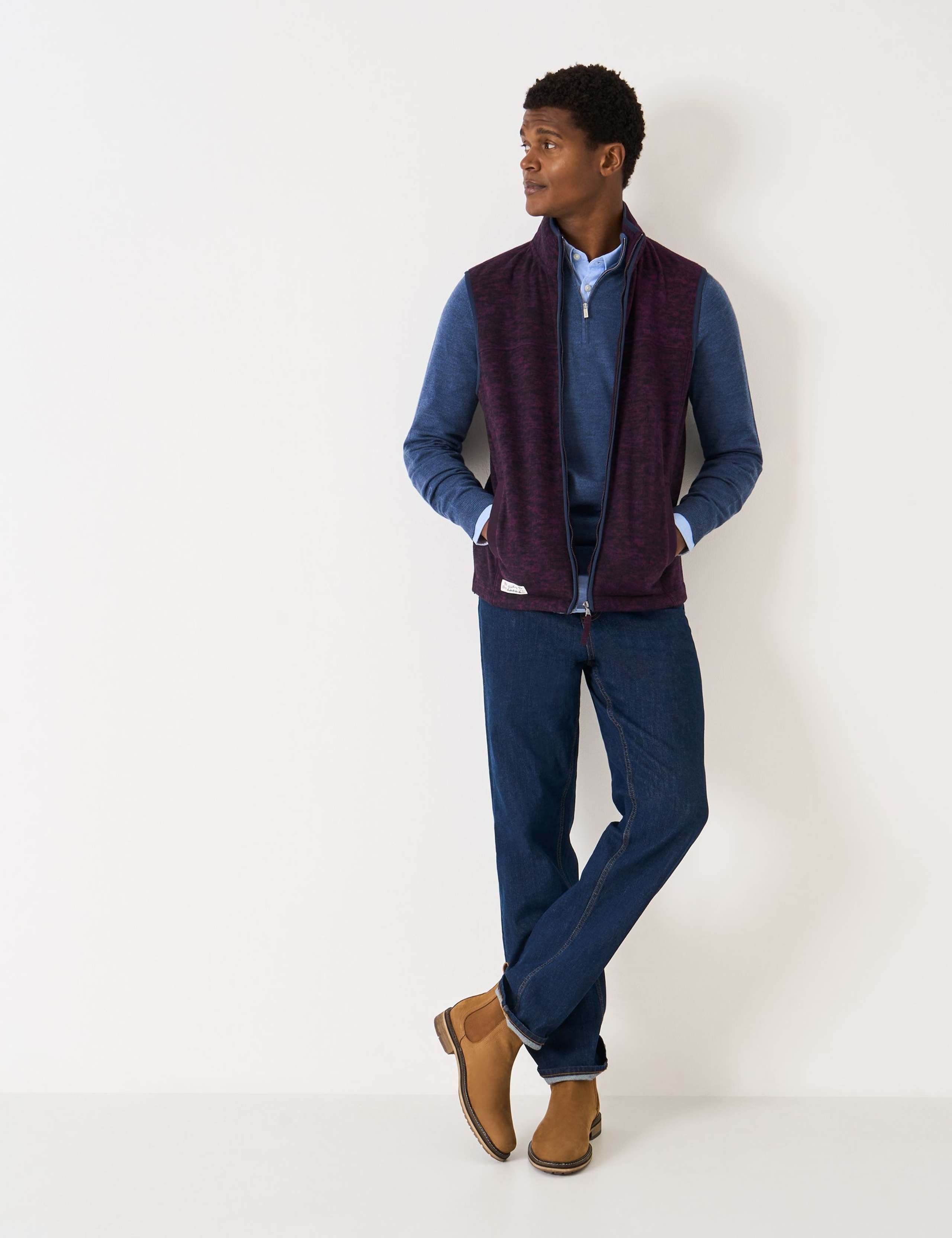 Space Dye Gilet 1 of 5