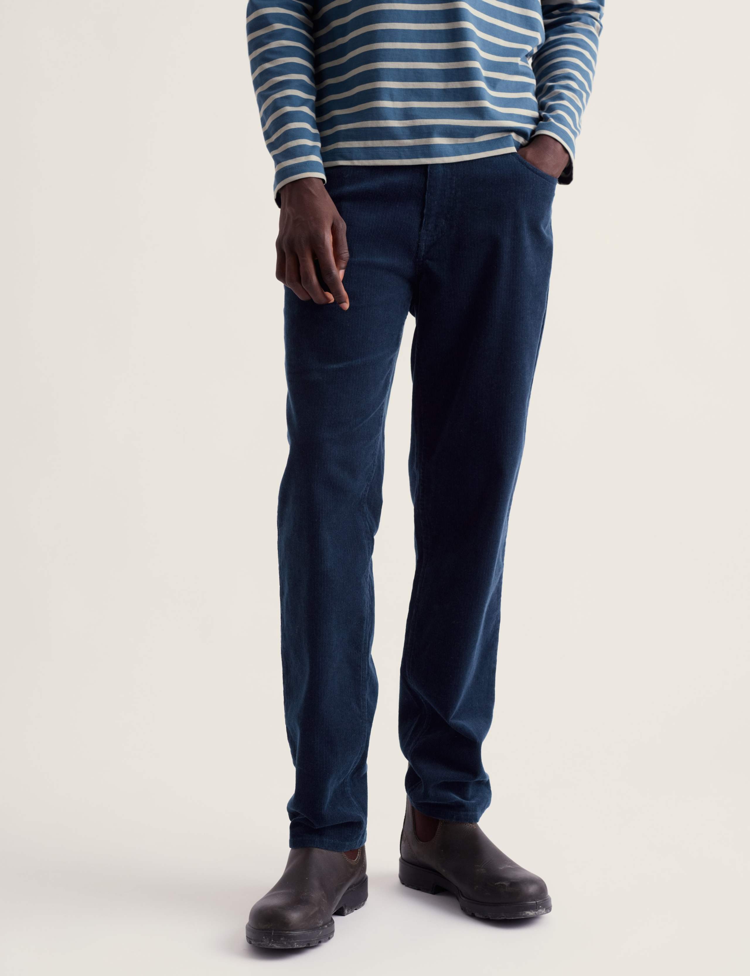 Men's Felling Pure Cotton Corduroy Trousers 3 of 5
