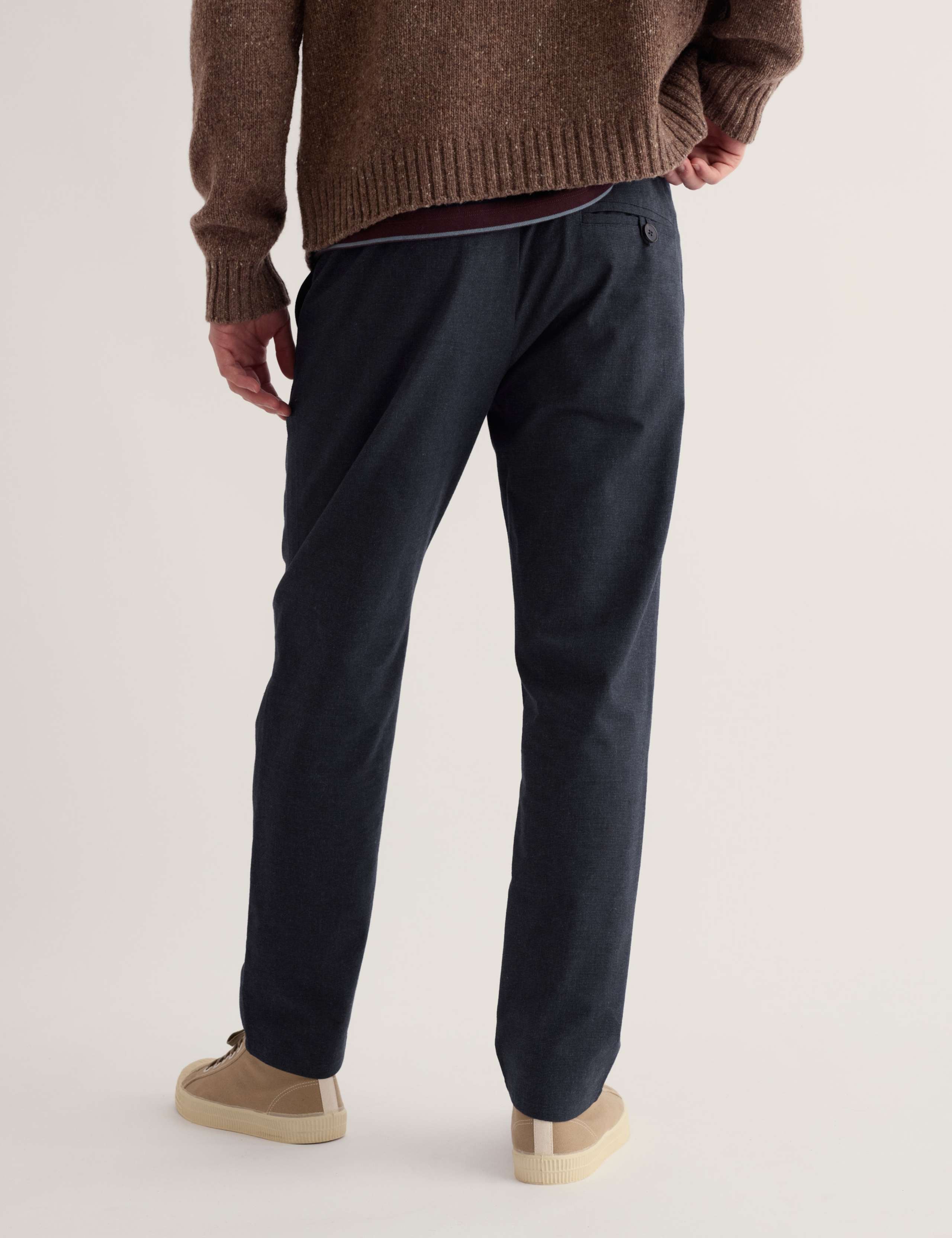 Relaxed Fit Single Pleat Trousers 4 of 5