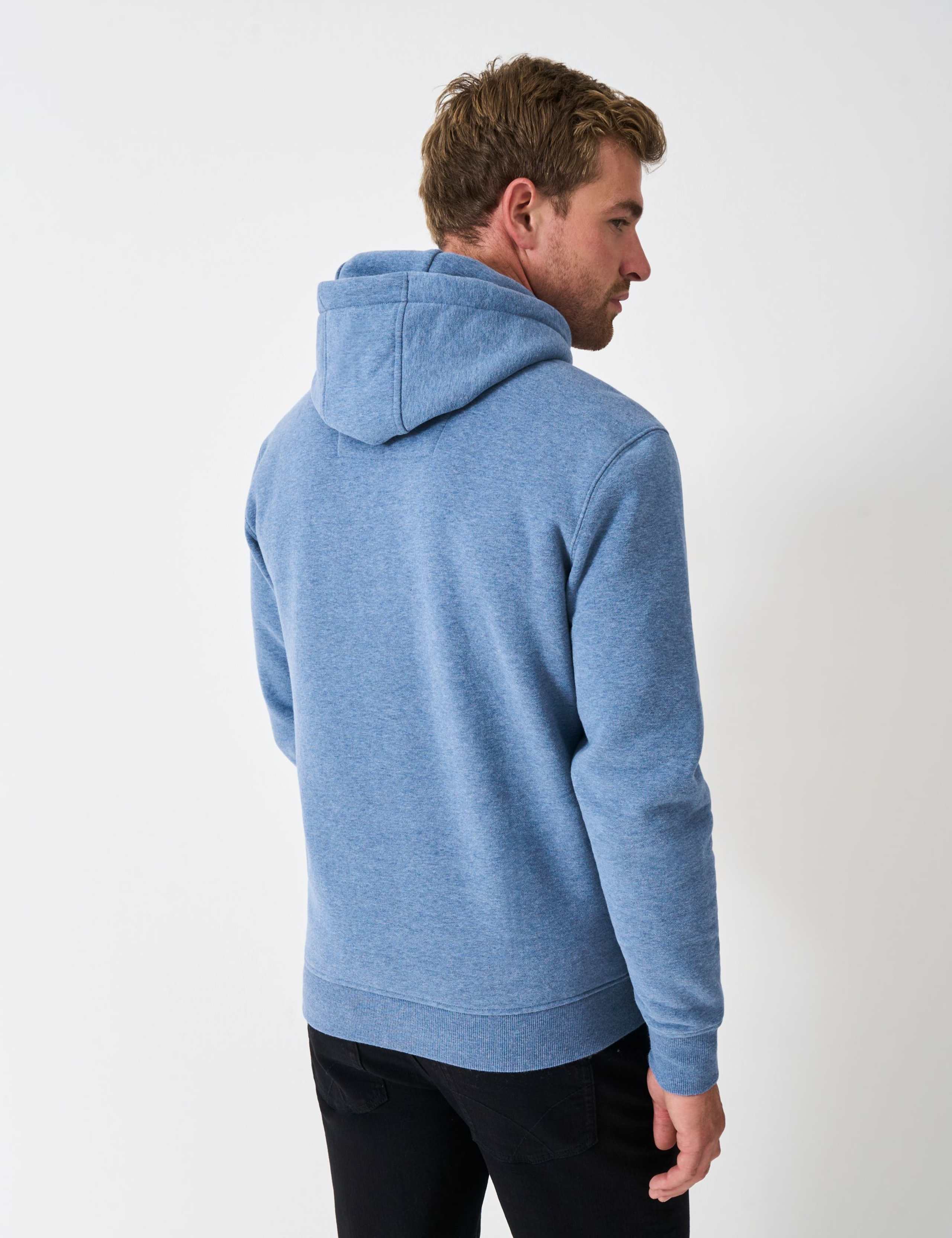 Cotton Rich Embroidered Graphic Hoodie 4 of 5
