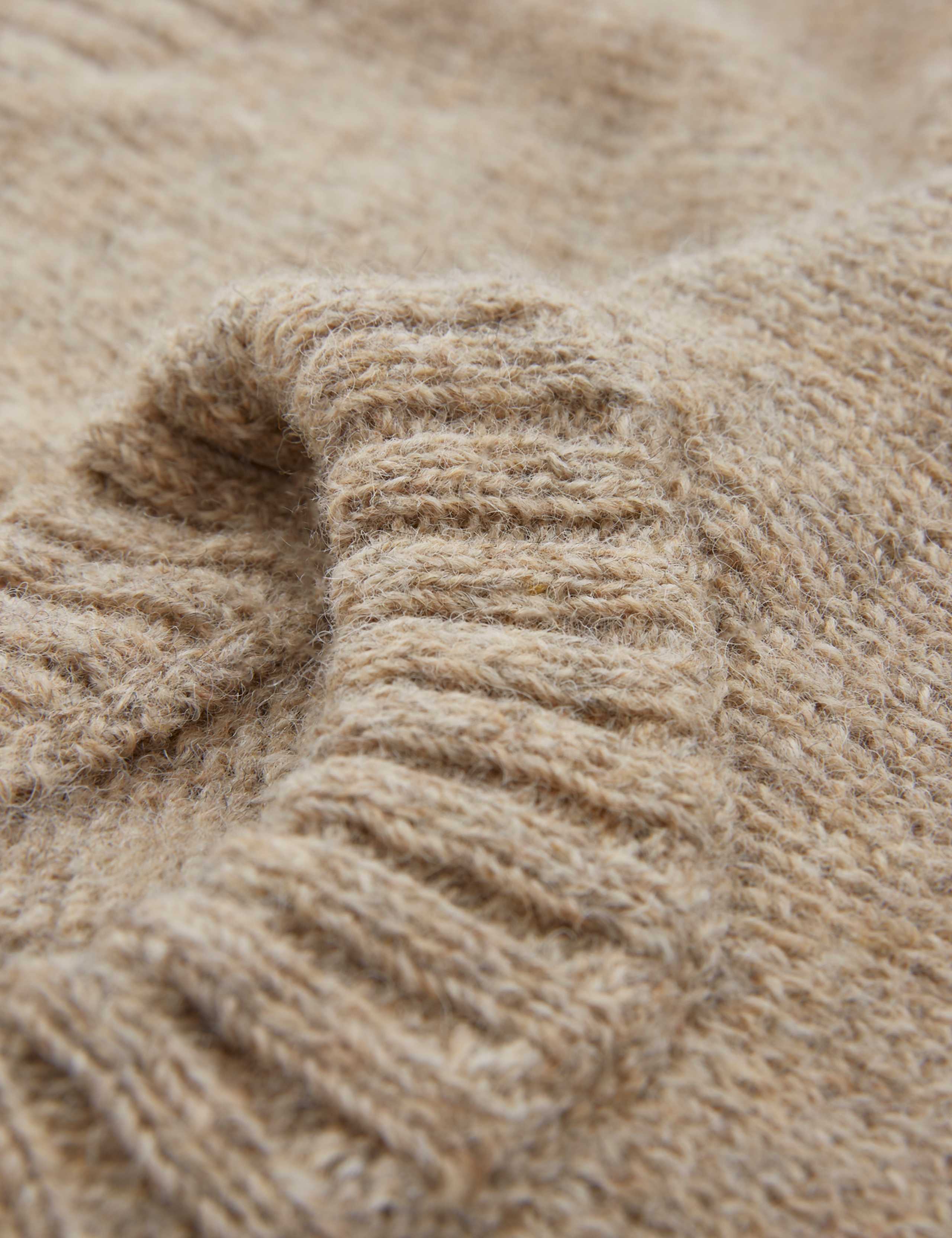 Pure Wool Chevron Crew Neck Jumper 5 of 5