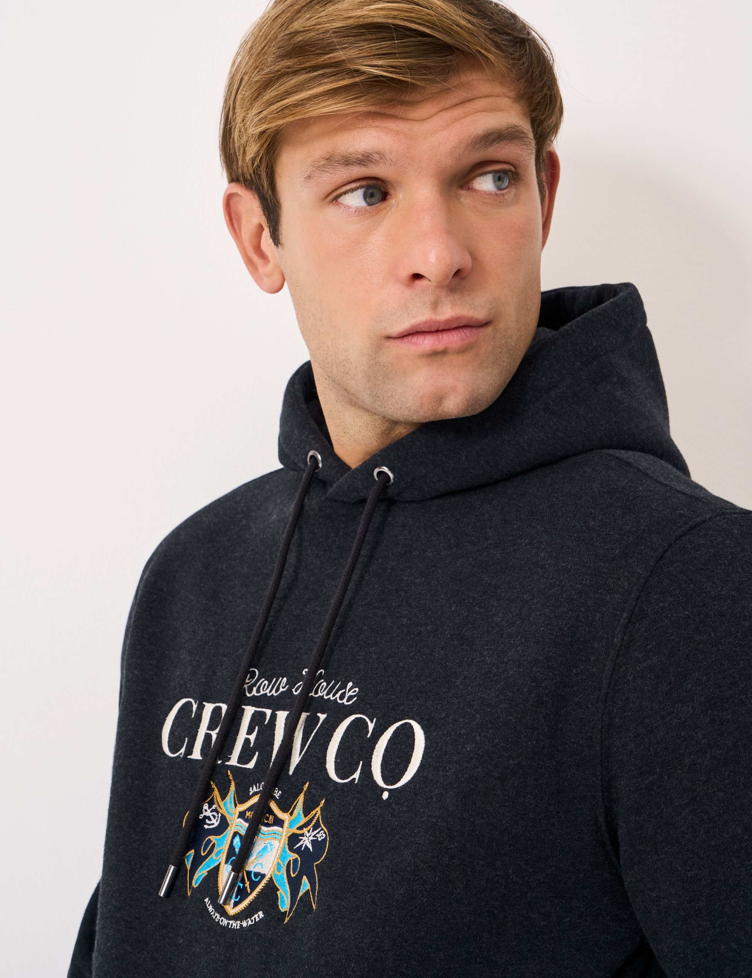 Cotton Rich Embroidered Graphic Hoodie 5 of 5