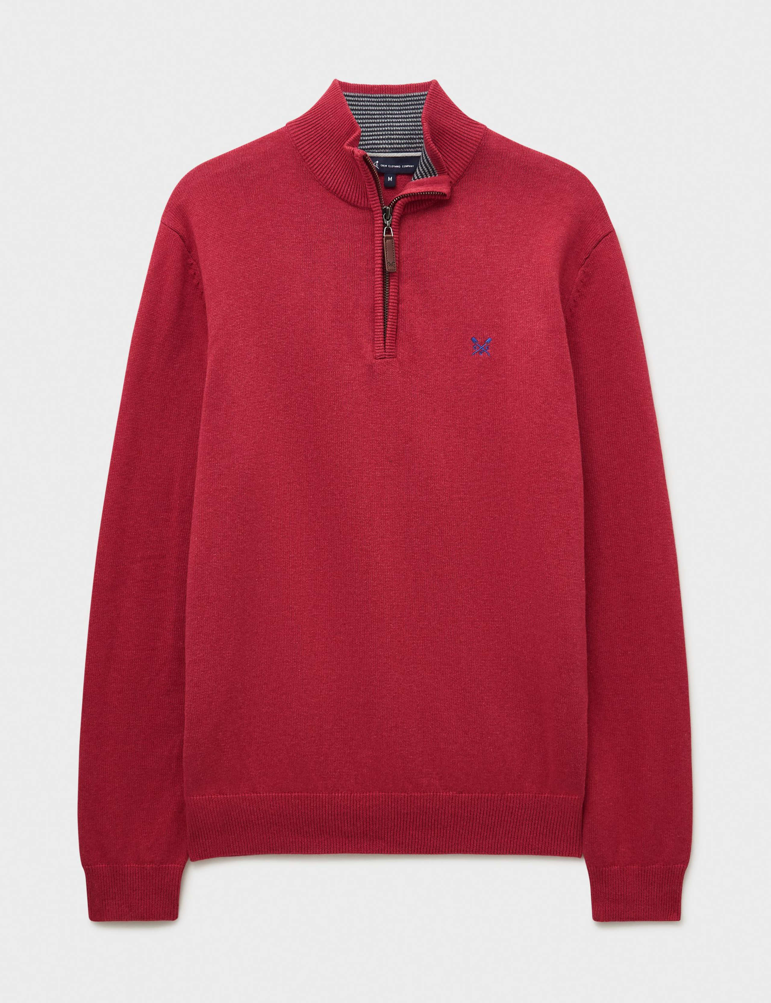 Pure Cotton Half Zip Jumper 2 of 5