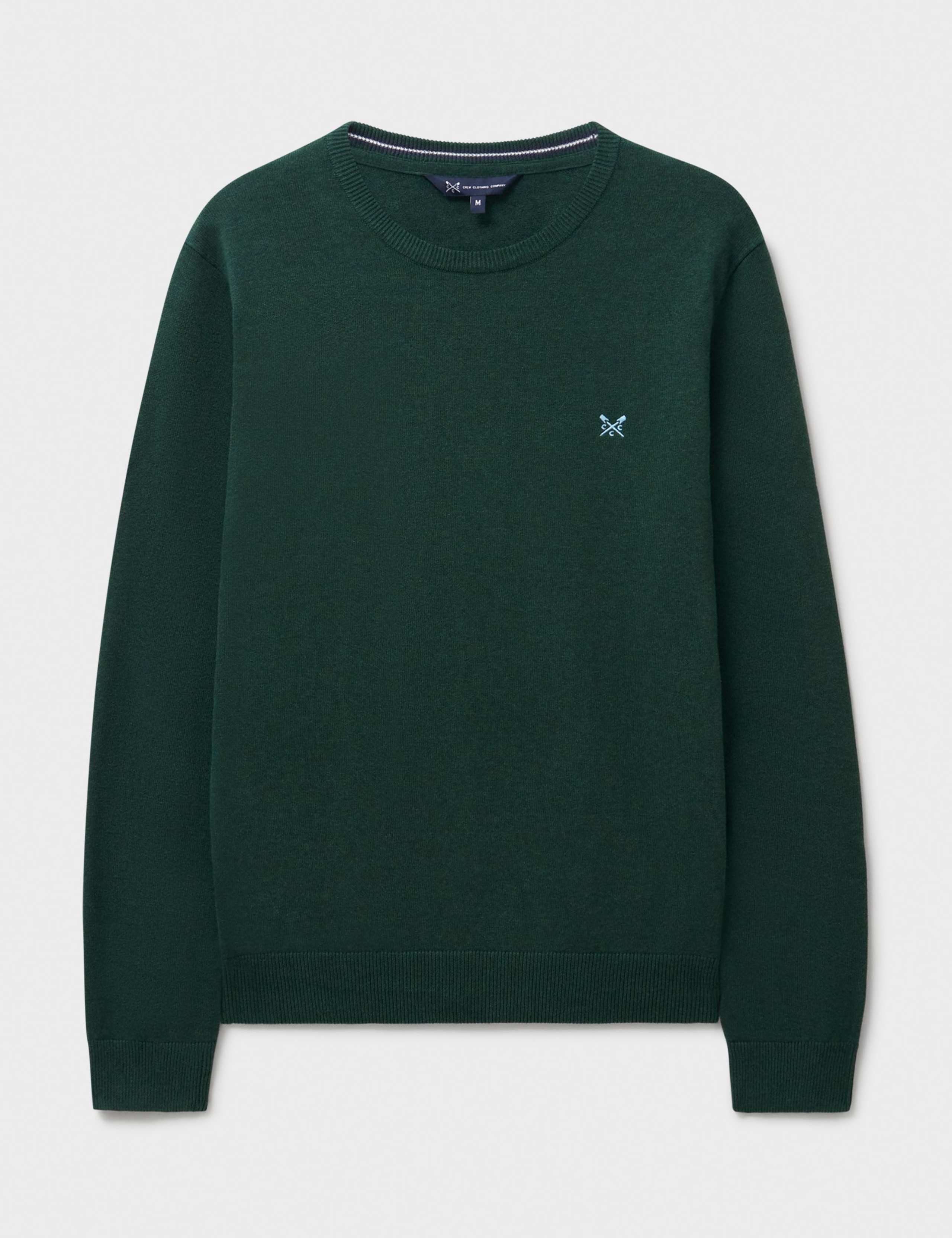 Pure Cotton Crew Neck Jumper 2 of 5