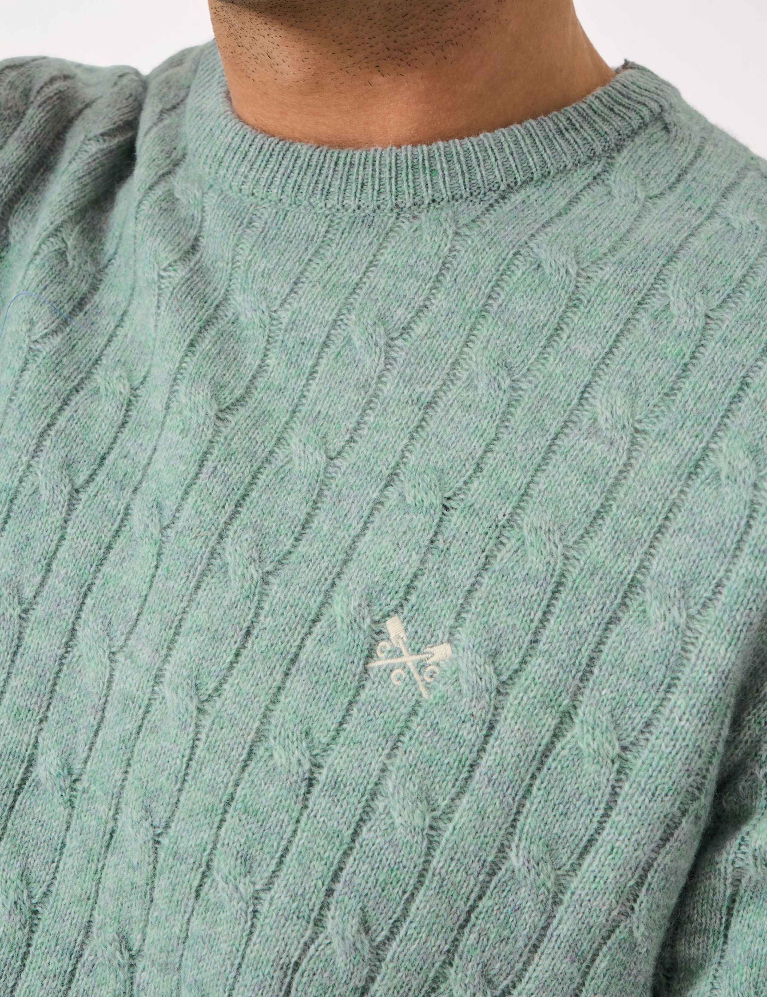 Lambswool Rich Cable Knit Jumper 5 of 5