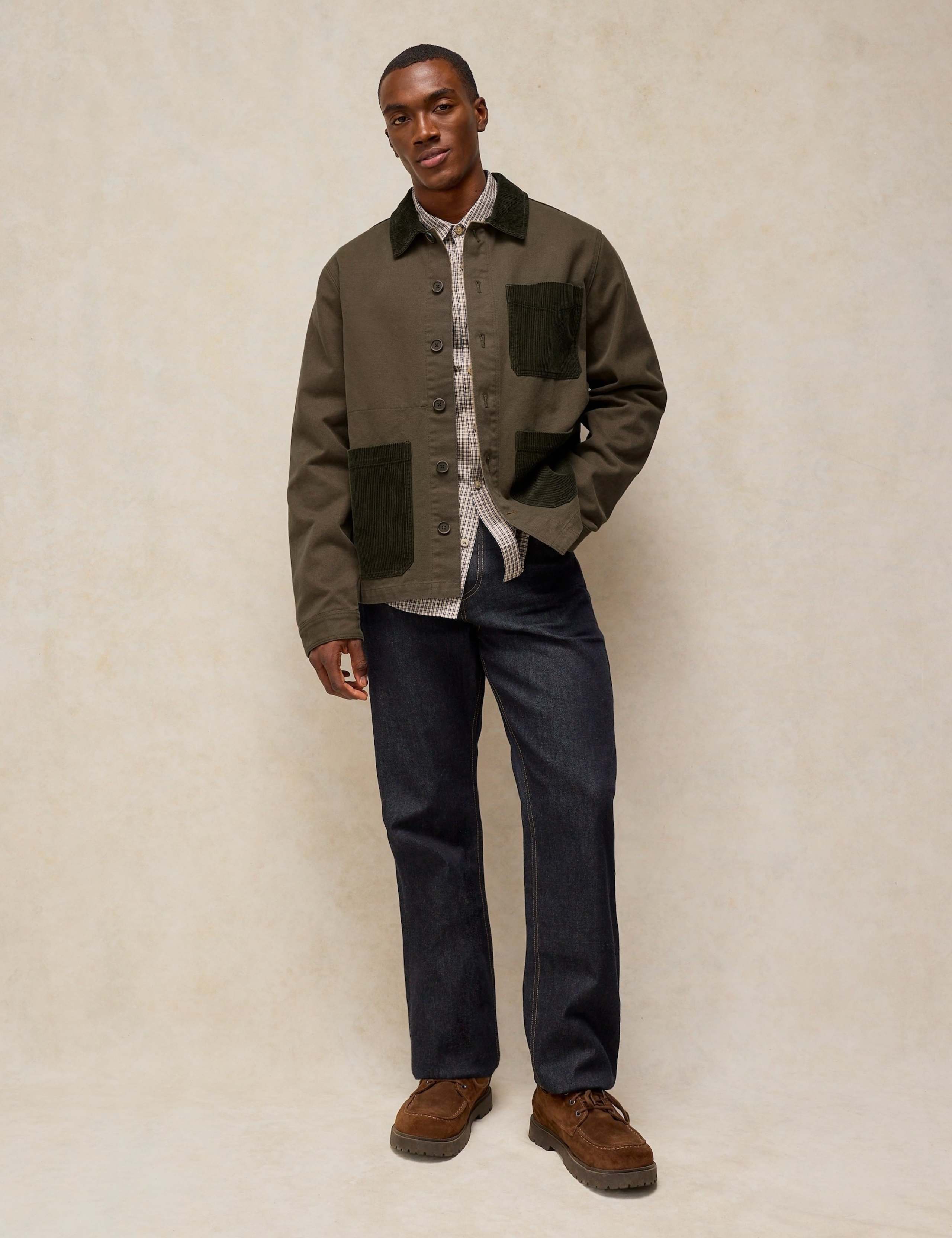 Pure Cotton Collared Jacket 3 of 6