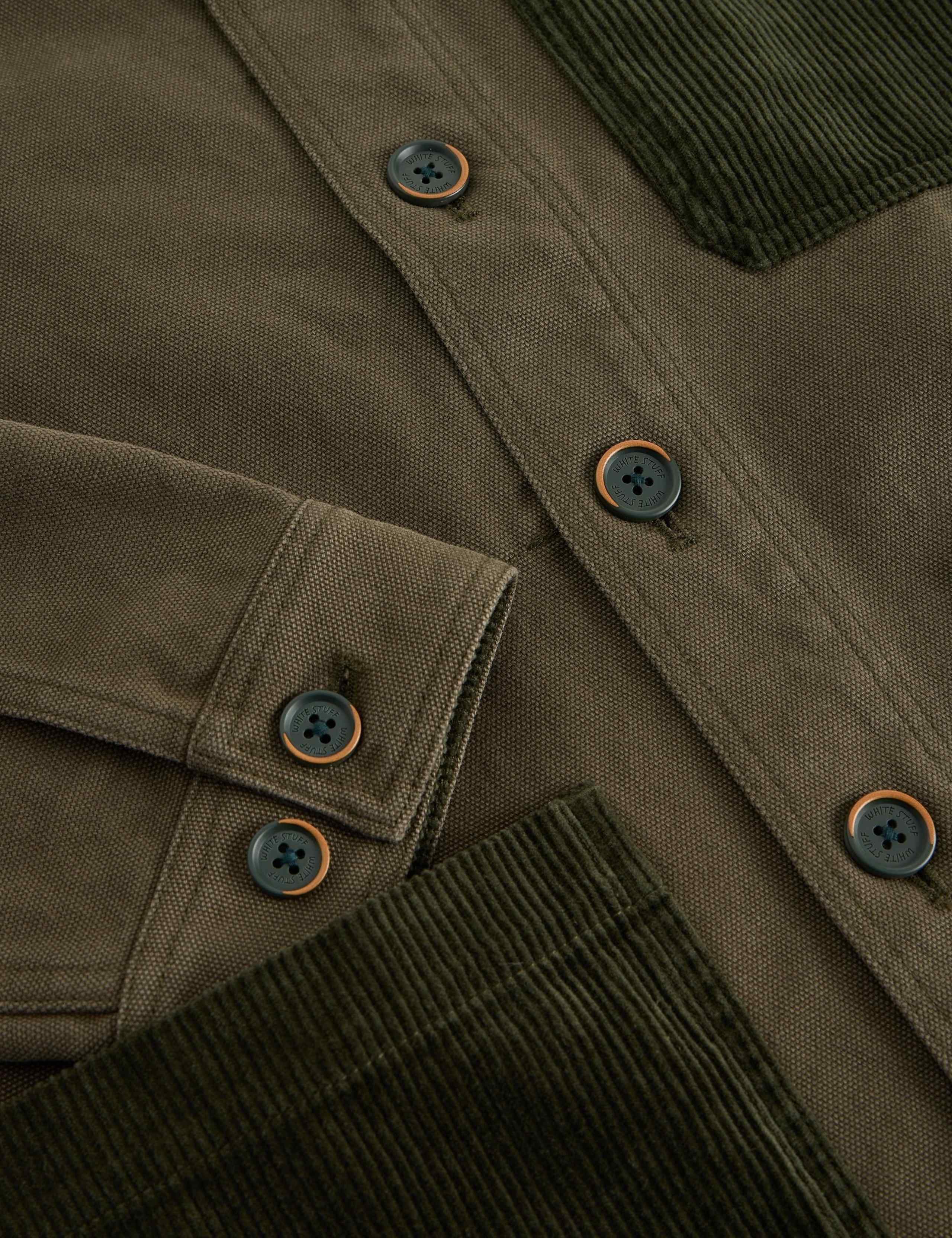 Pure Cotton Collared Jacket 5 of 6
