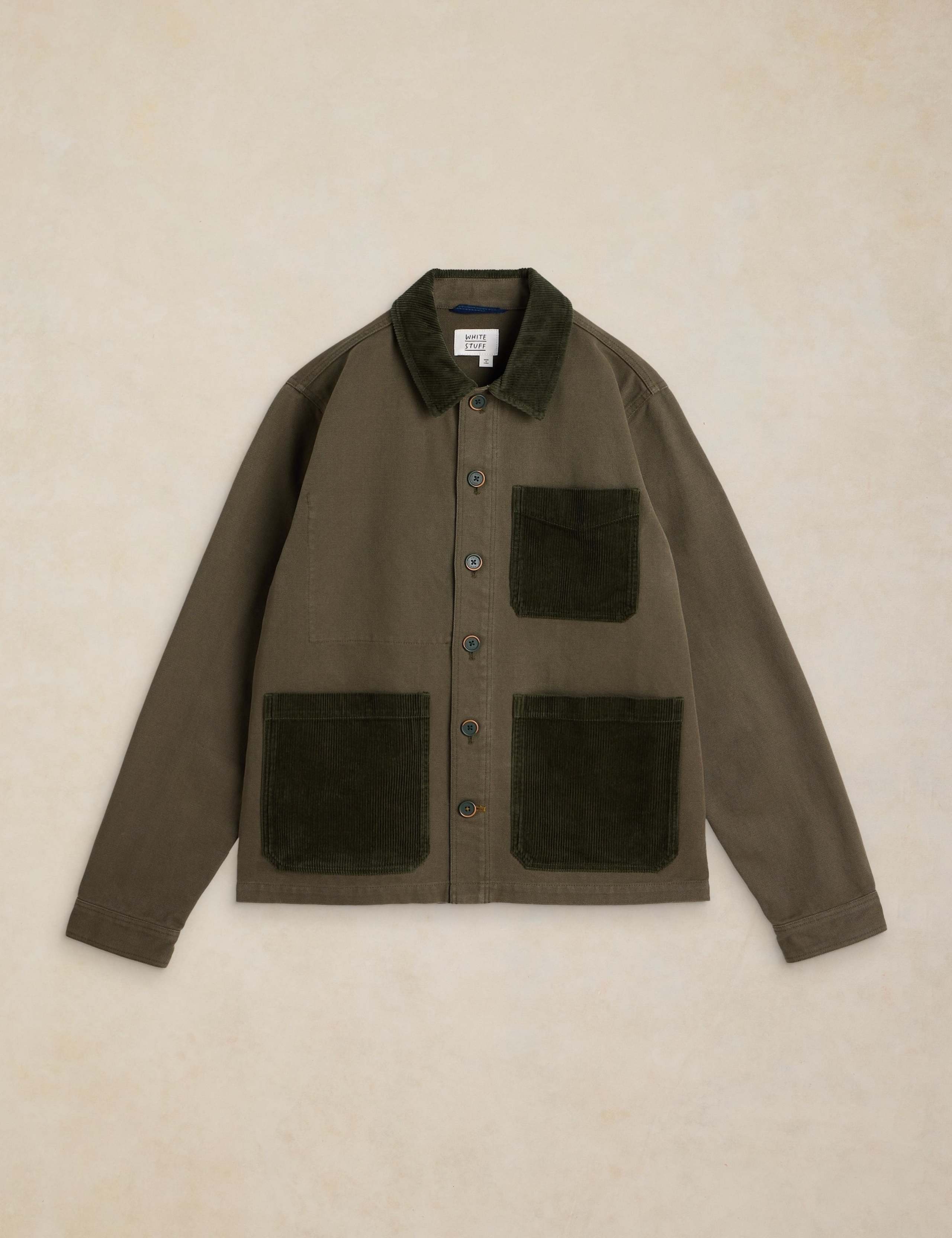 Pure Cotton Collared Jacket 2 of 6