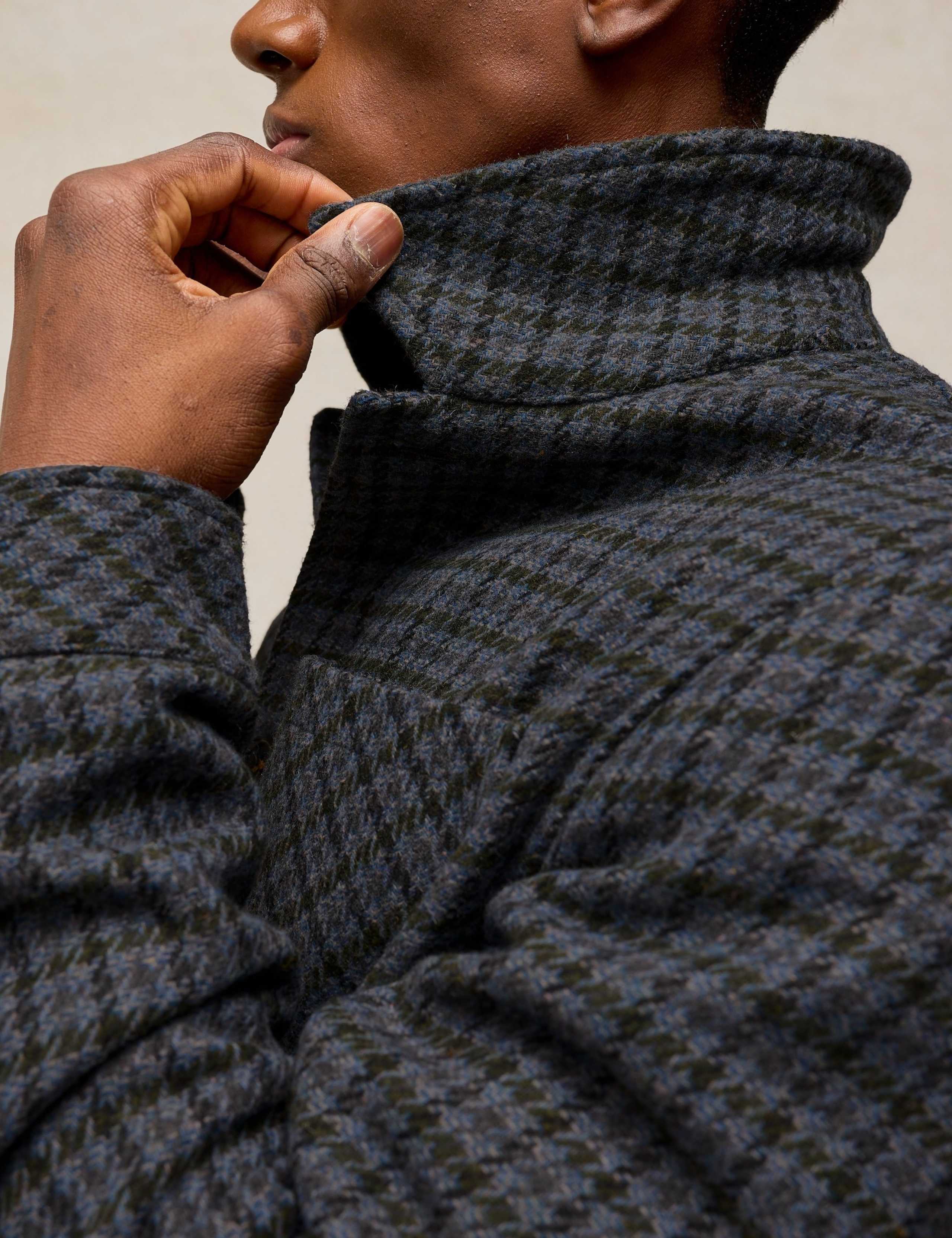 Houndstooth Jacket with Wool 6 of 7