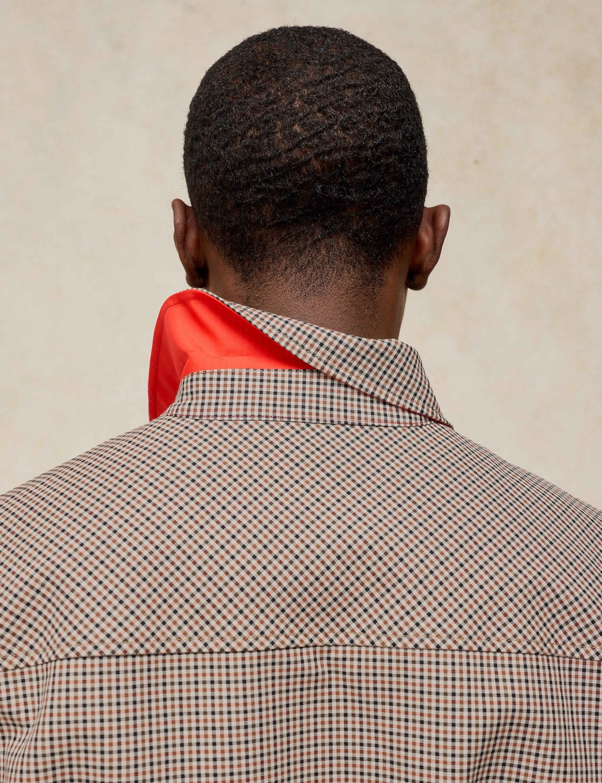 Pure Cotton Gingham Button Up Coach Jacket 5 of 6
