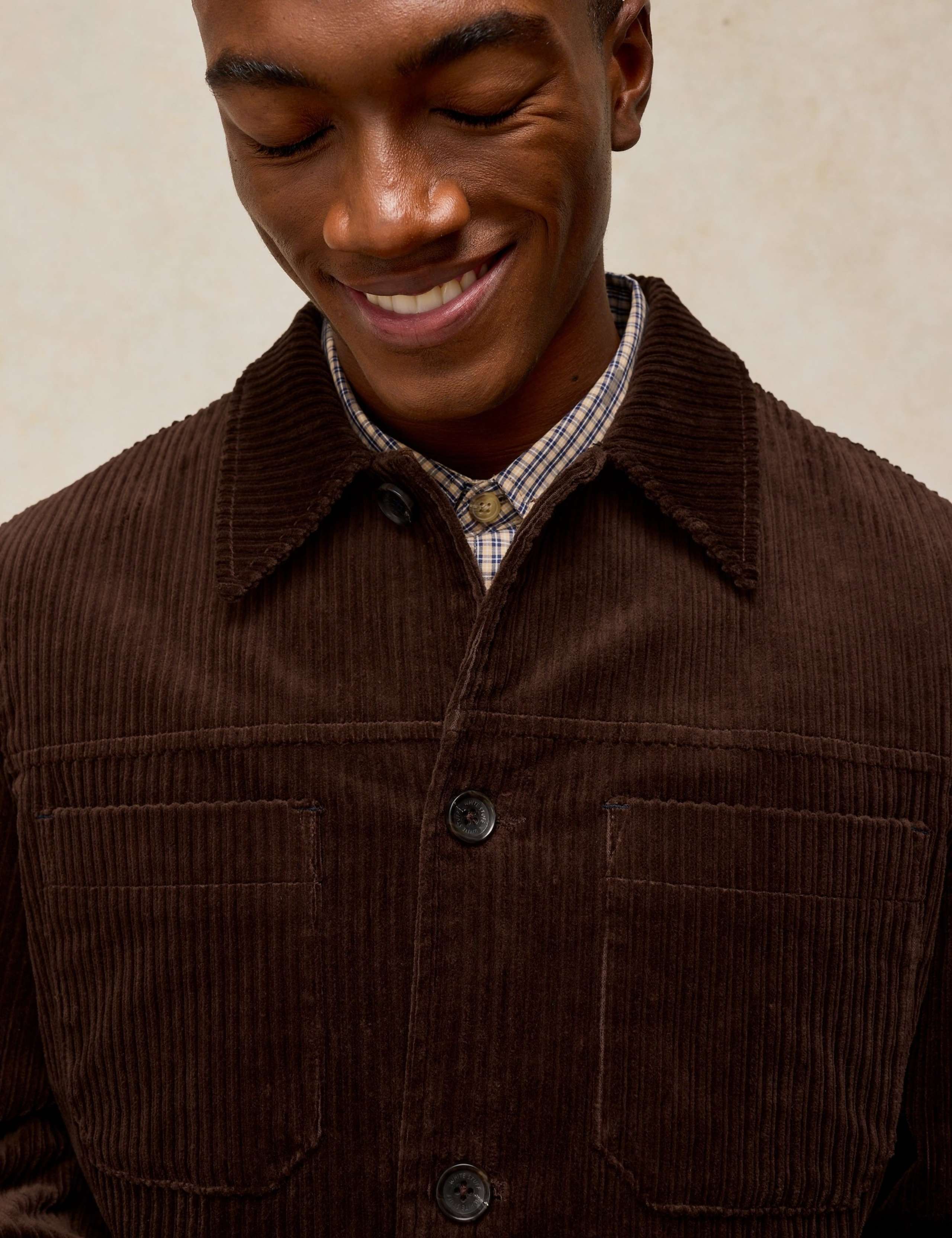 Pure Cotton Cord Button Through Jacket 4 of 5