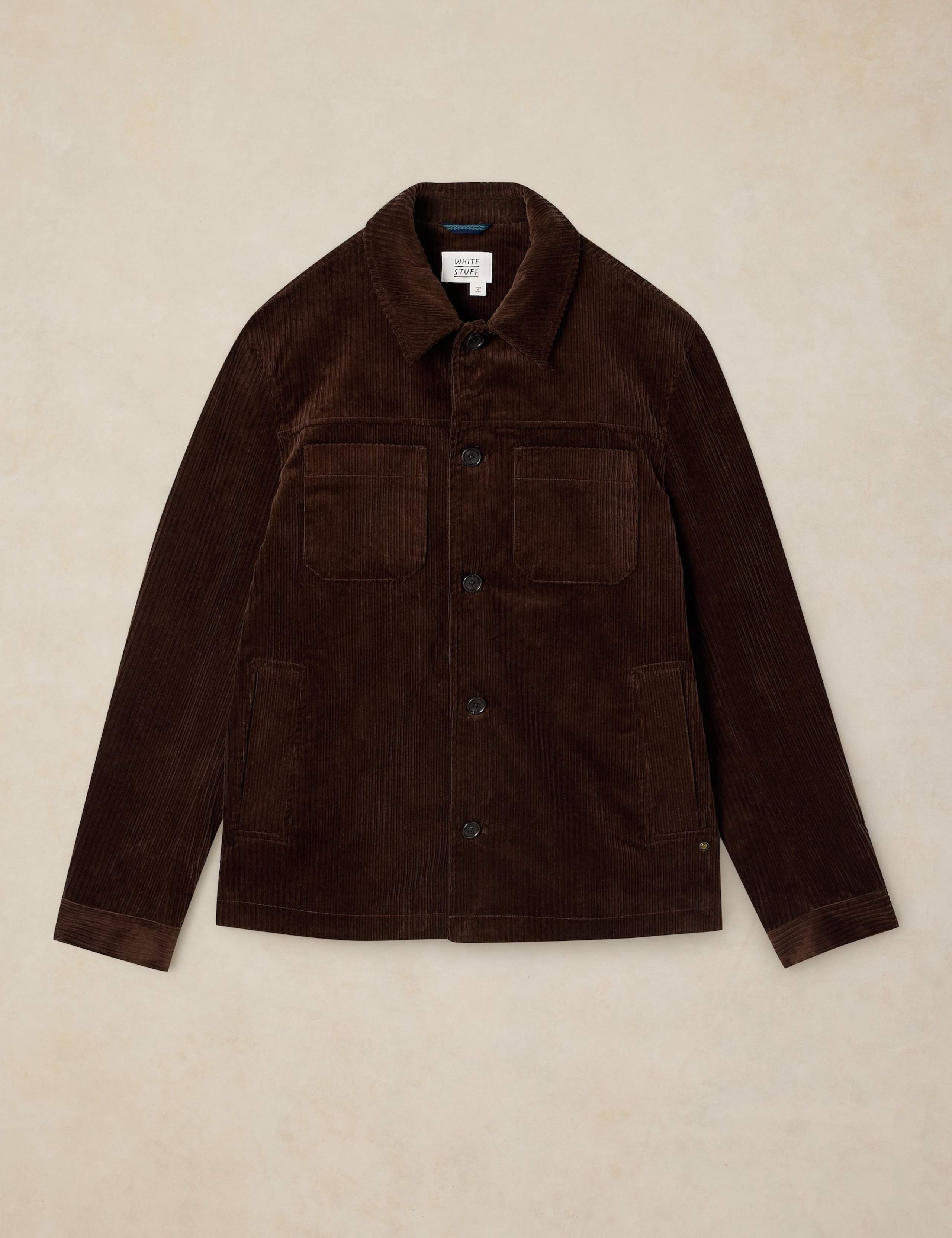 Pure Cotton Cord Button Through Jacket 2 of 5