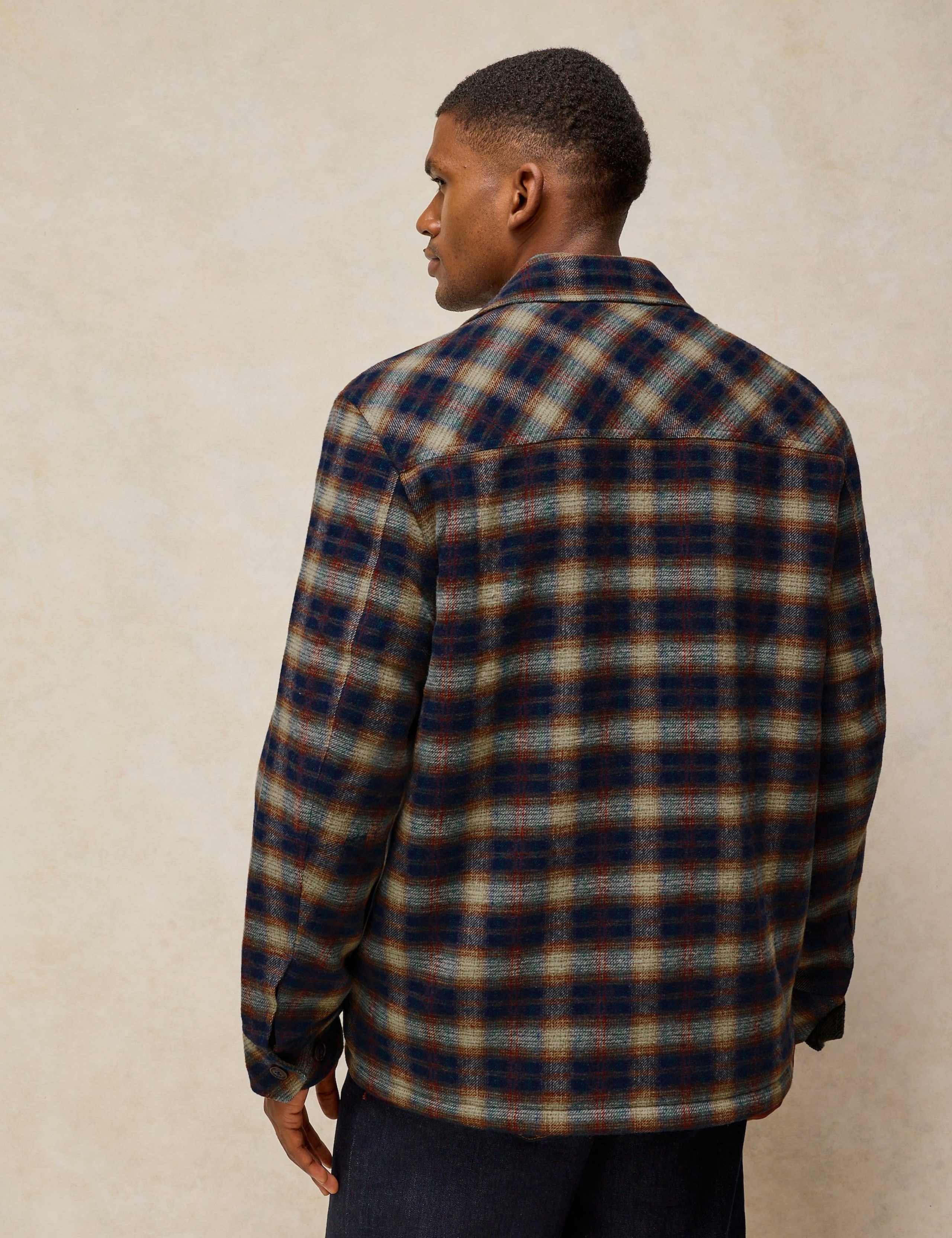 Check Jacket with Wool 4 of 6