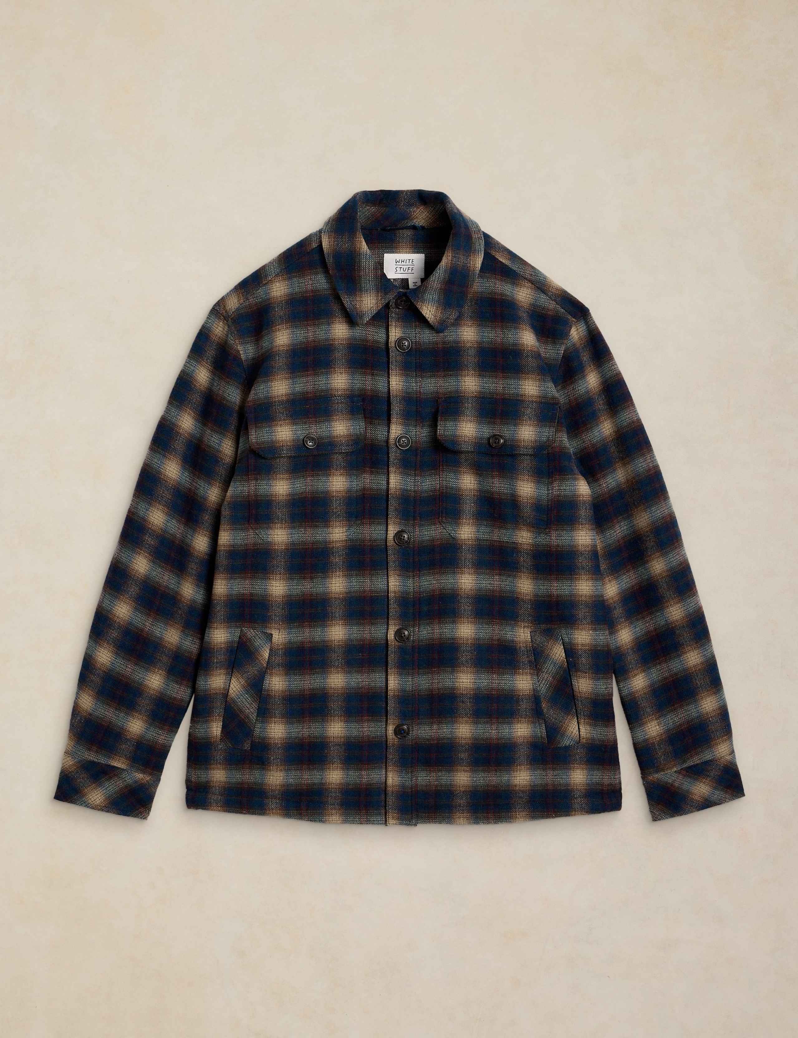 Check Jacket with Wool 2 of 6