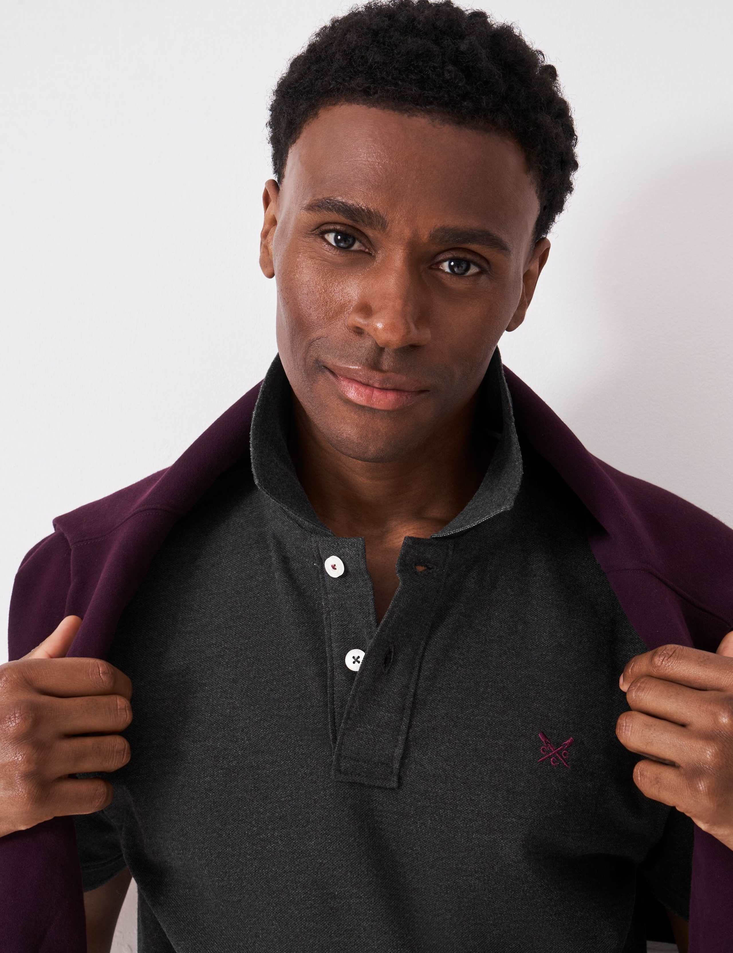 Pure Cotton Pique Polo Shirt 5 of 6