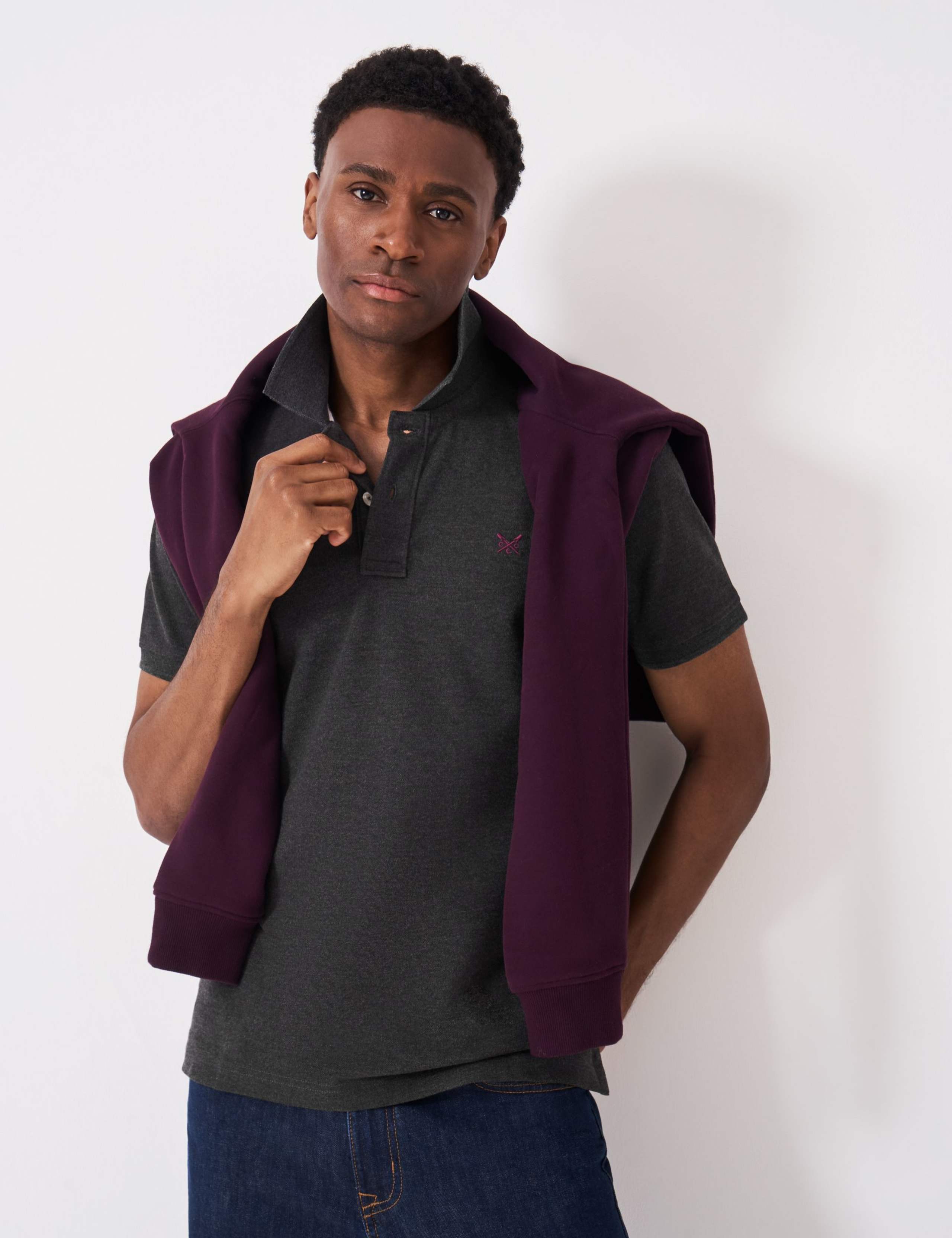 Pure Cotton Pique Polo Shirt 6 of 6