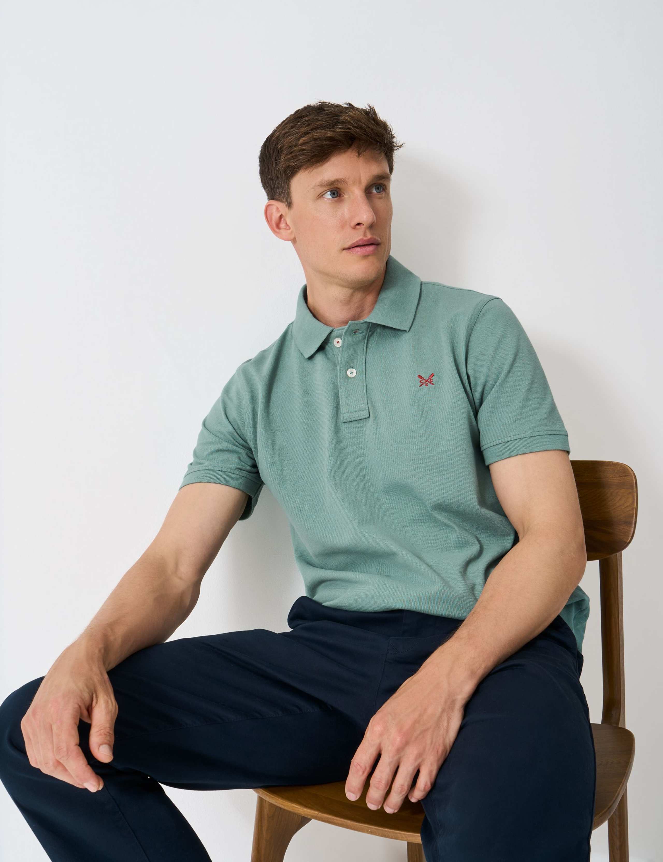 Pure Cotton Pique Polo Shirt 3 of 5