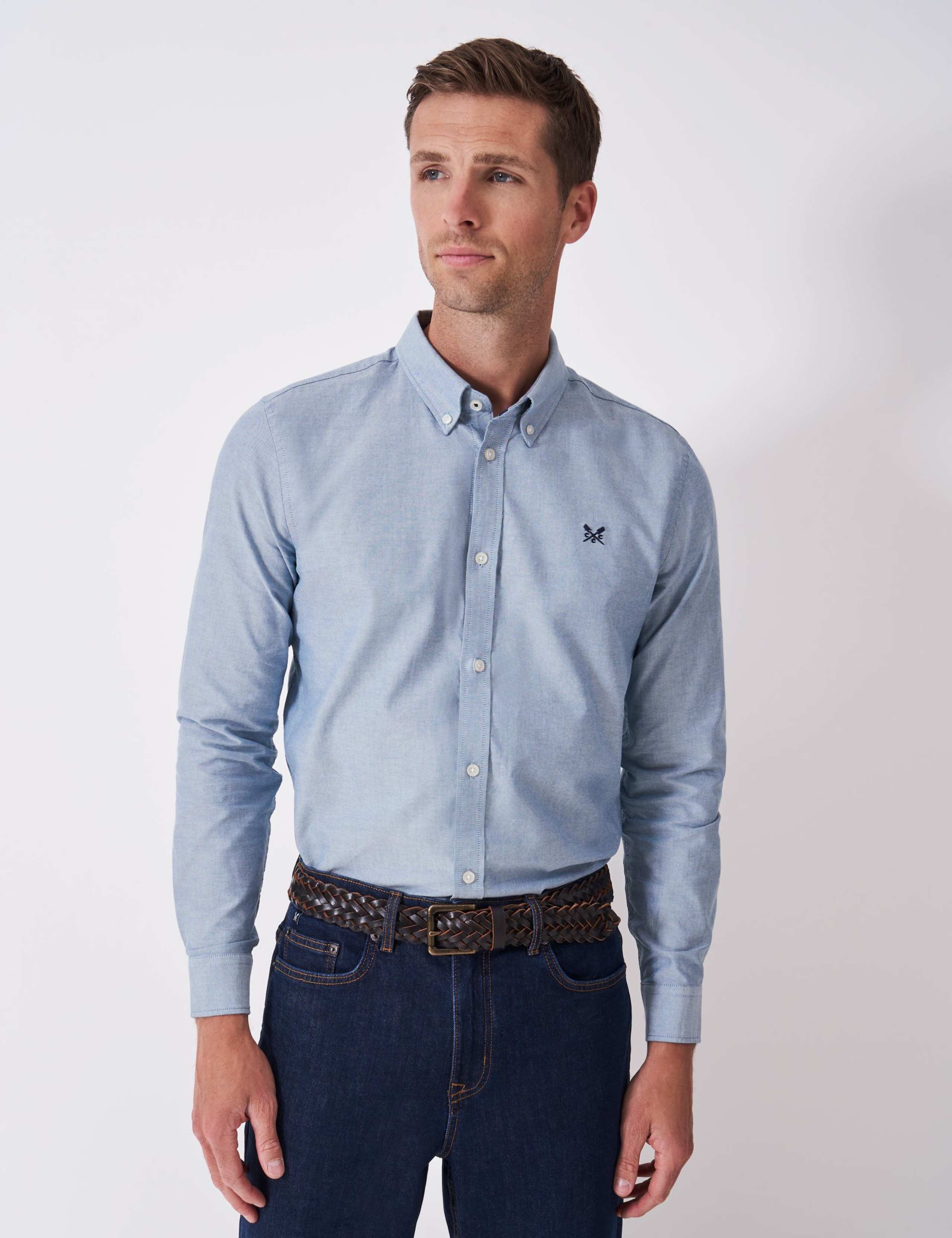 Slim Fit Pure Cotton Oxford Shirt 4 of 5