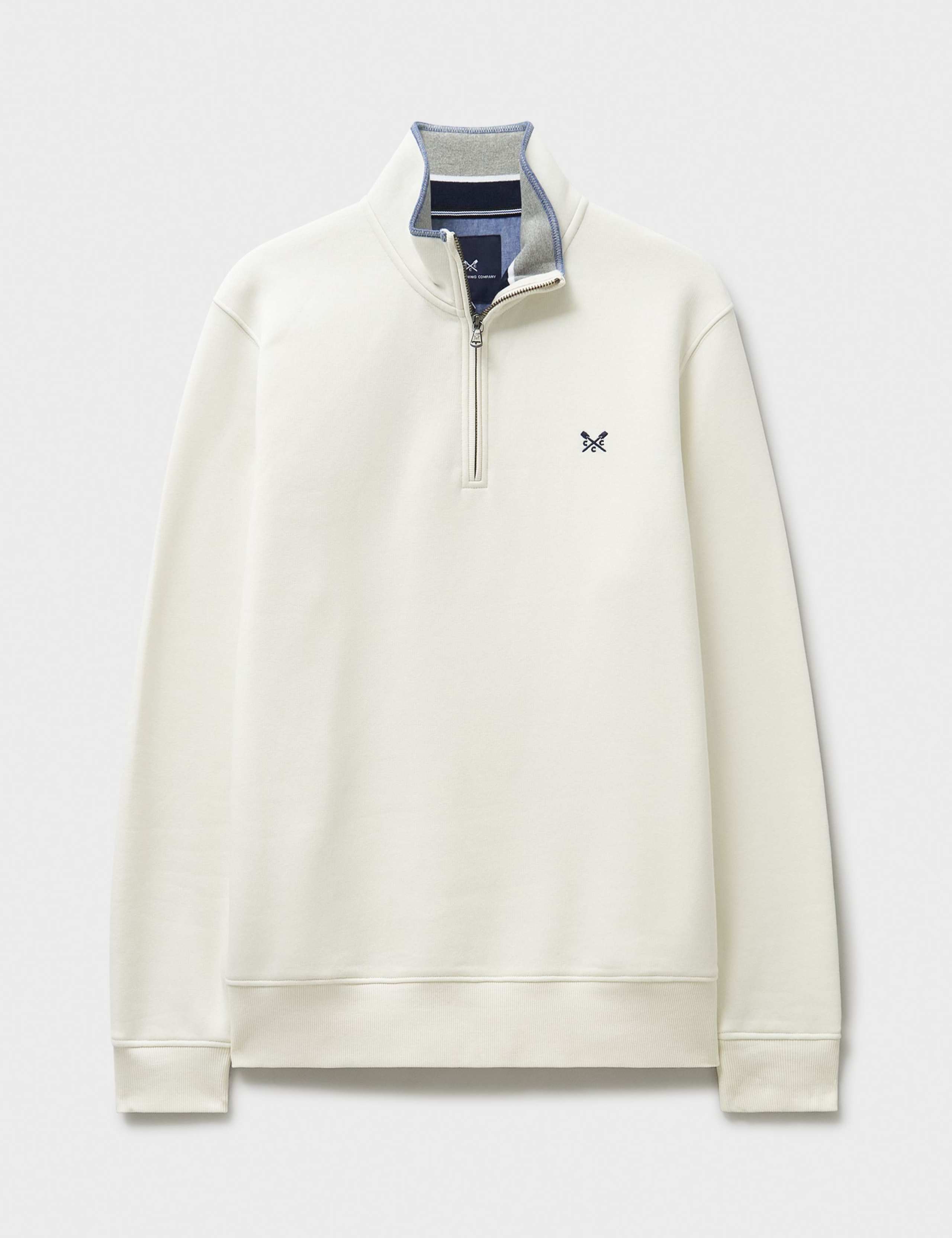 Cotton Rich Half Zip Sweatshirt 2 of 5