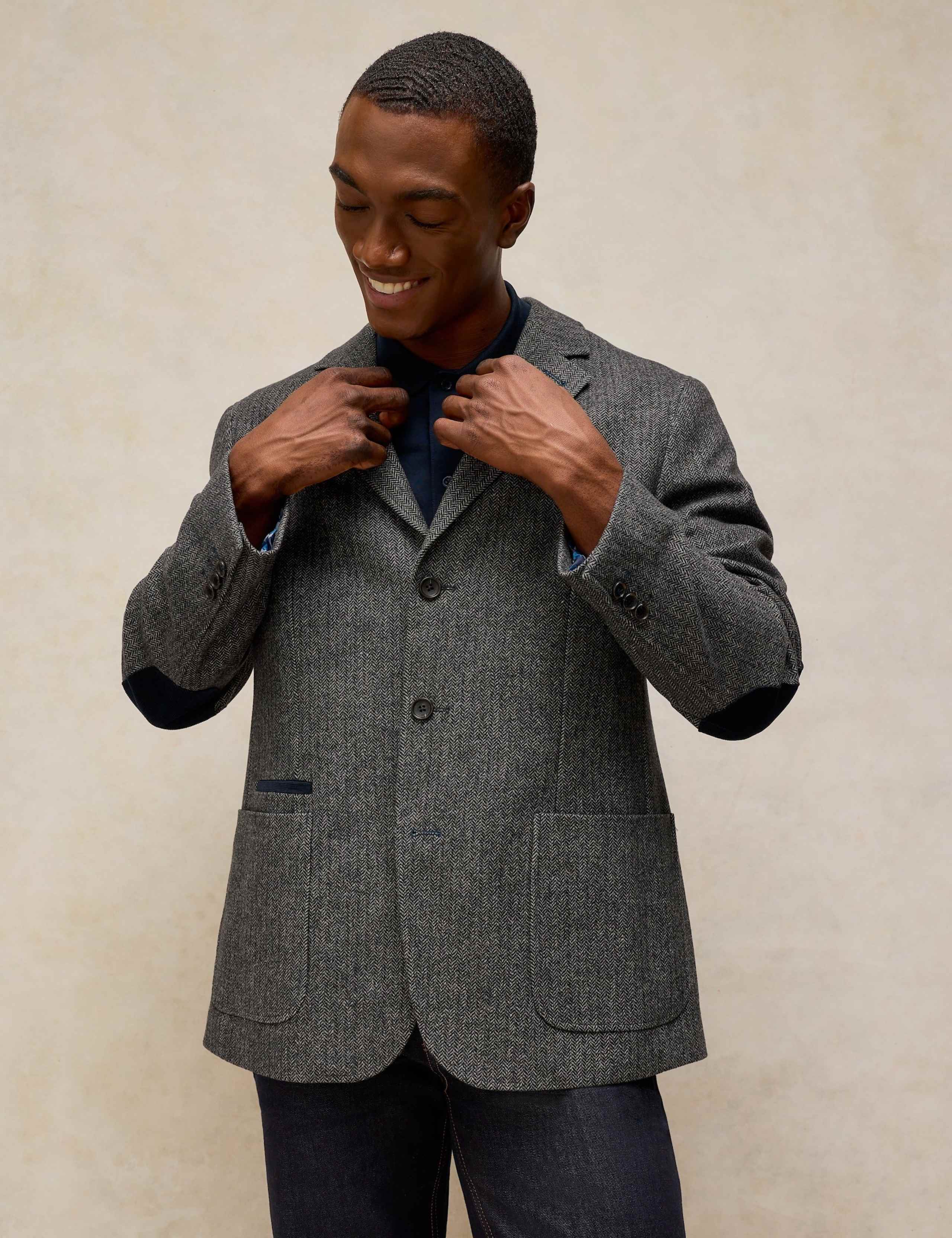 Wool Blend Blazer 1 of 7